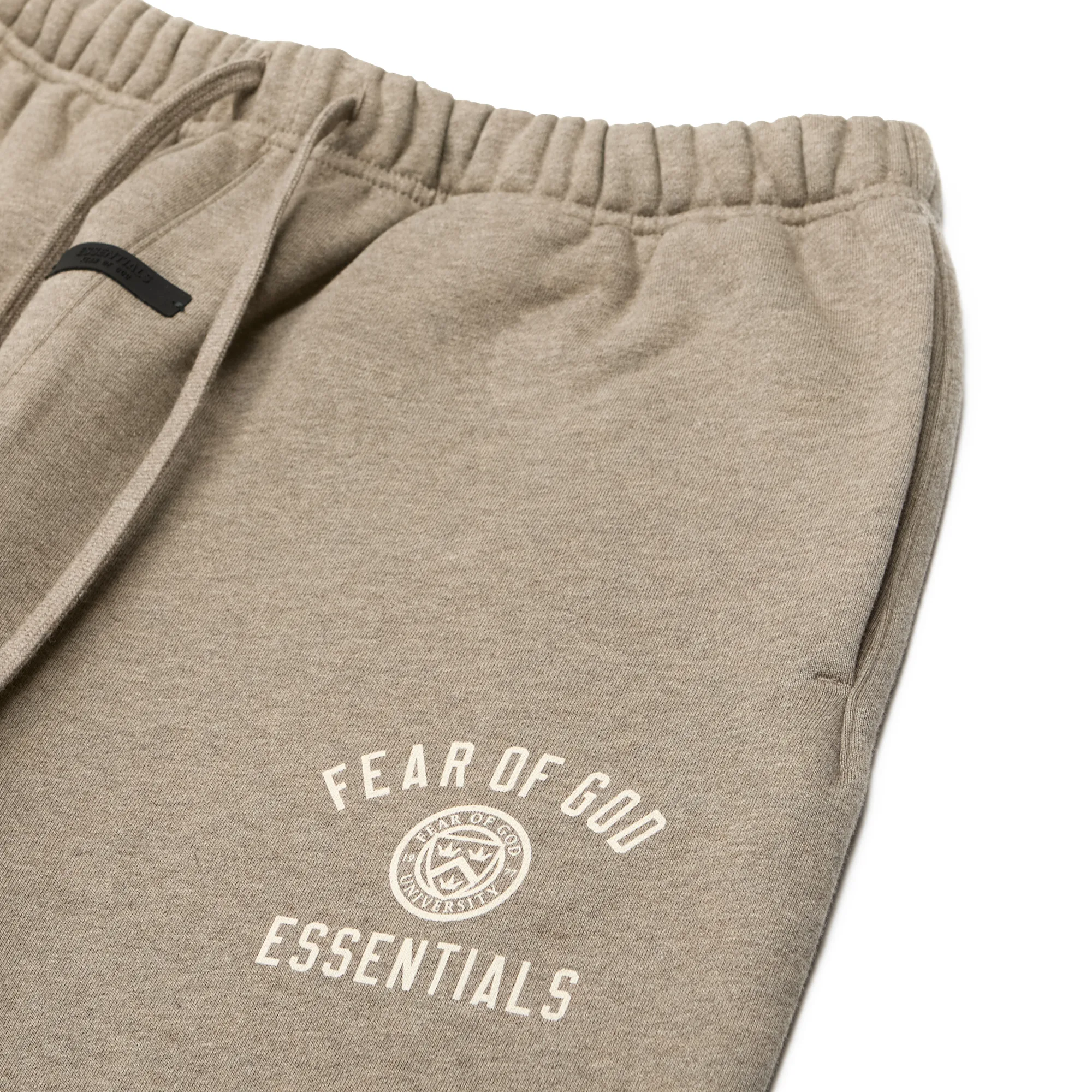 Брюки спортивные Fear of God Essentials University Fleece Relaxed Sweatpants Heather Grey