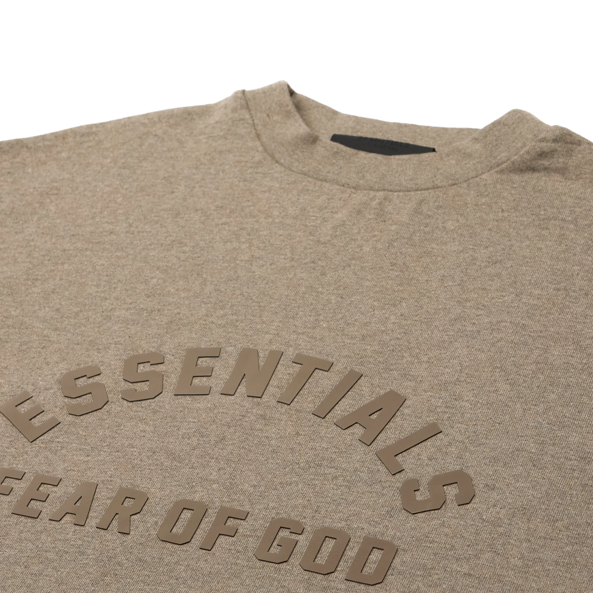 Футболка Fear of God Essentials Heavy S/S Tee Heather Grey