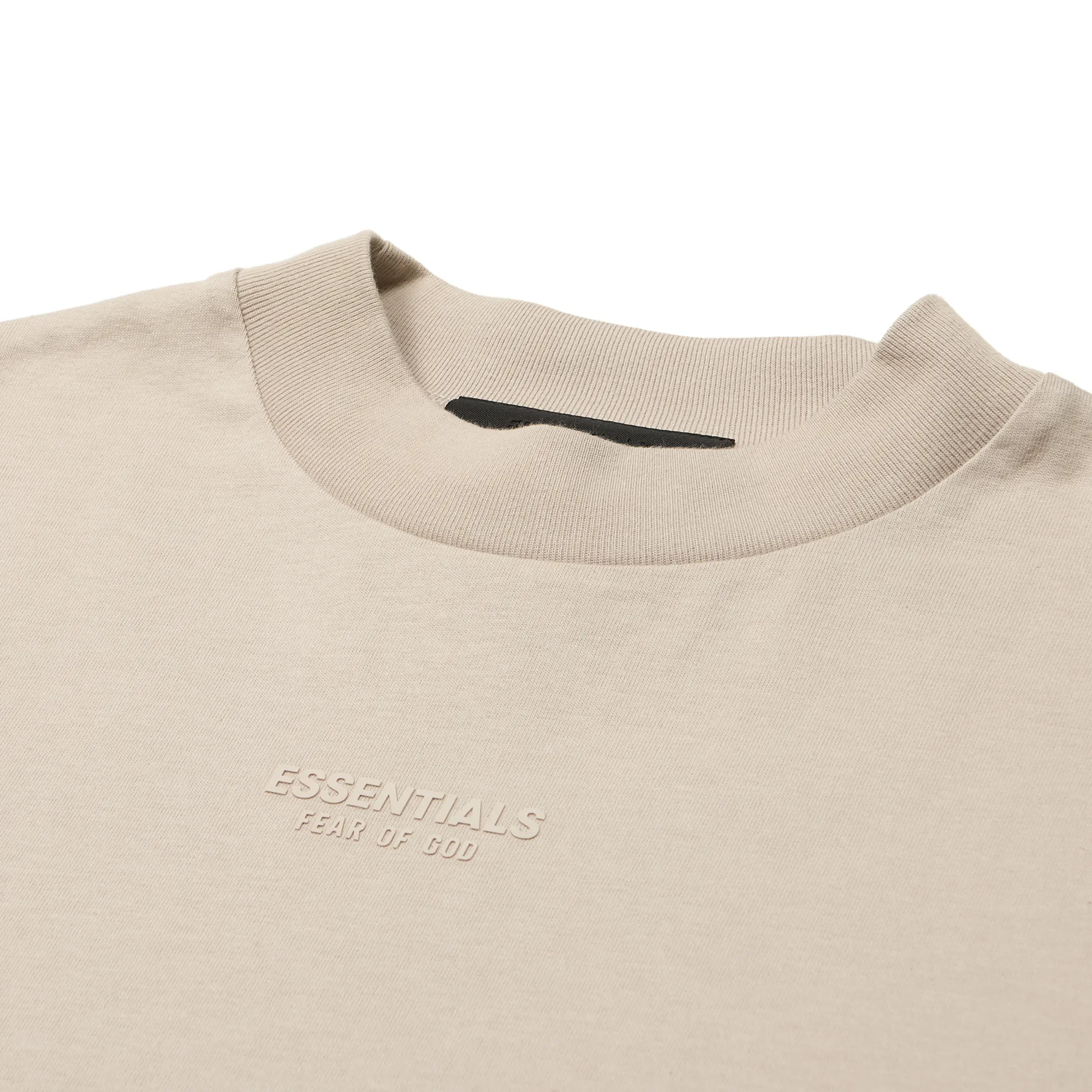 Футболка Fear of God Essentials Tee Silver Cloud