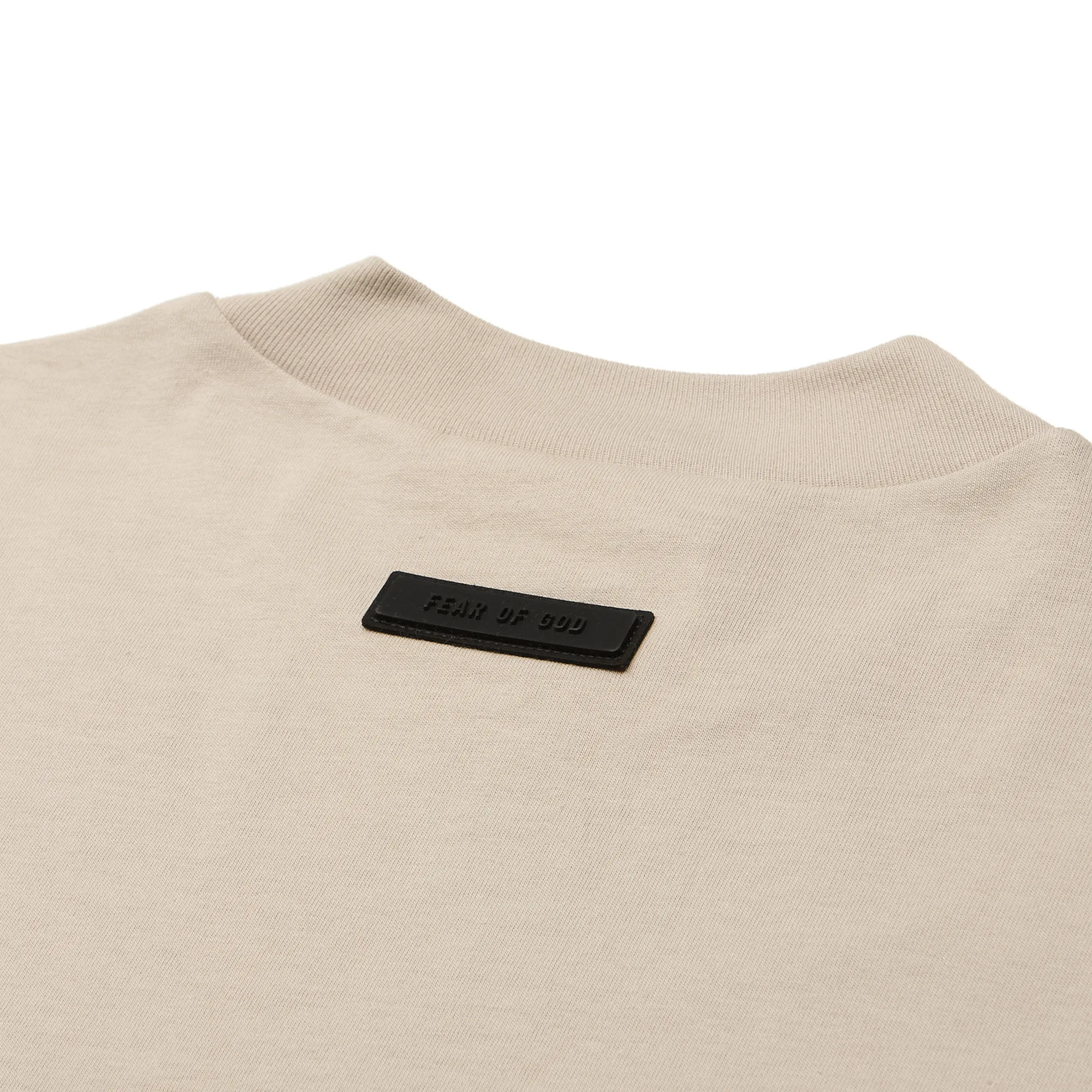 Футболка Fear of God Essentials Tee Silver Cloud