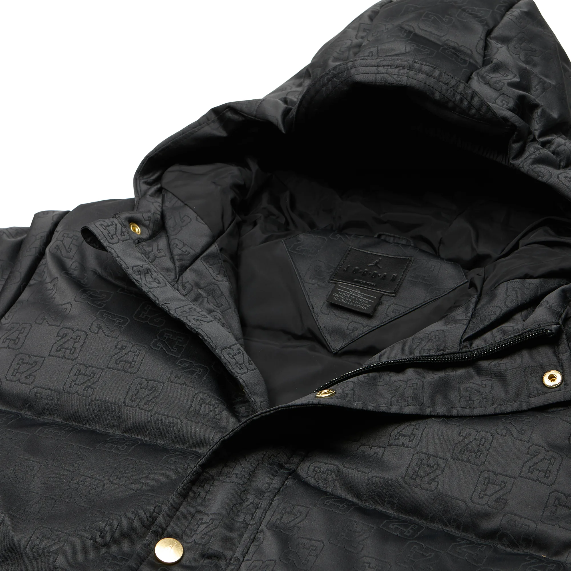 Куртка Jordan Kids 23 Jacquard Filled Jacket Black