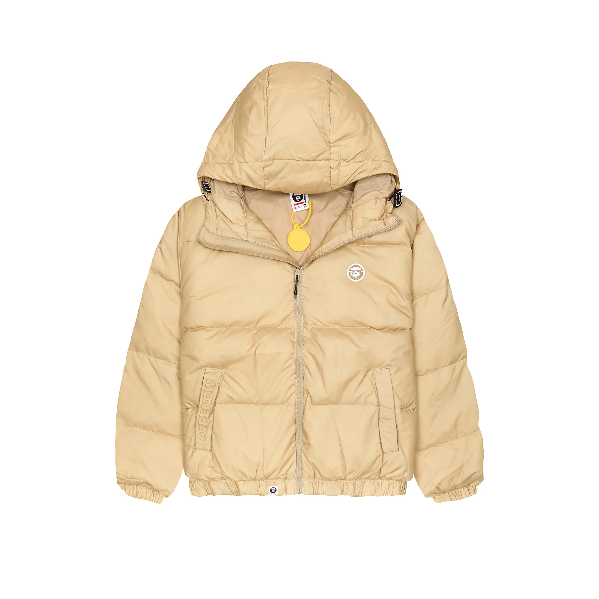 Пуховик AAPE Now Down Jacket Beige