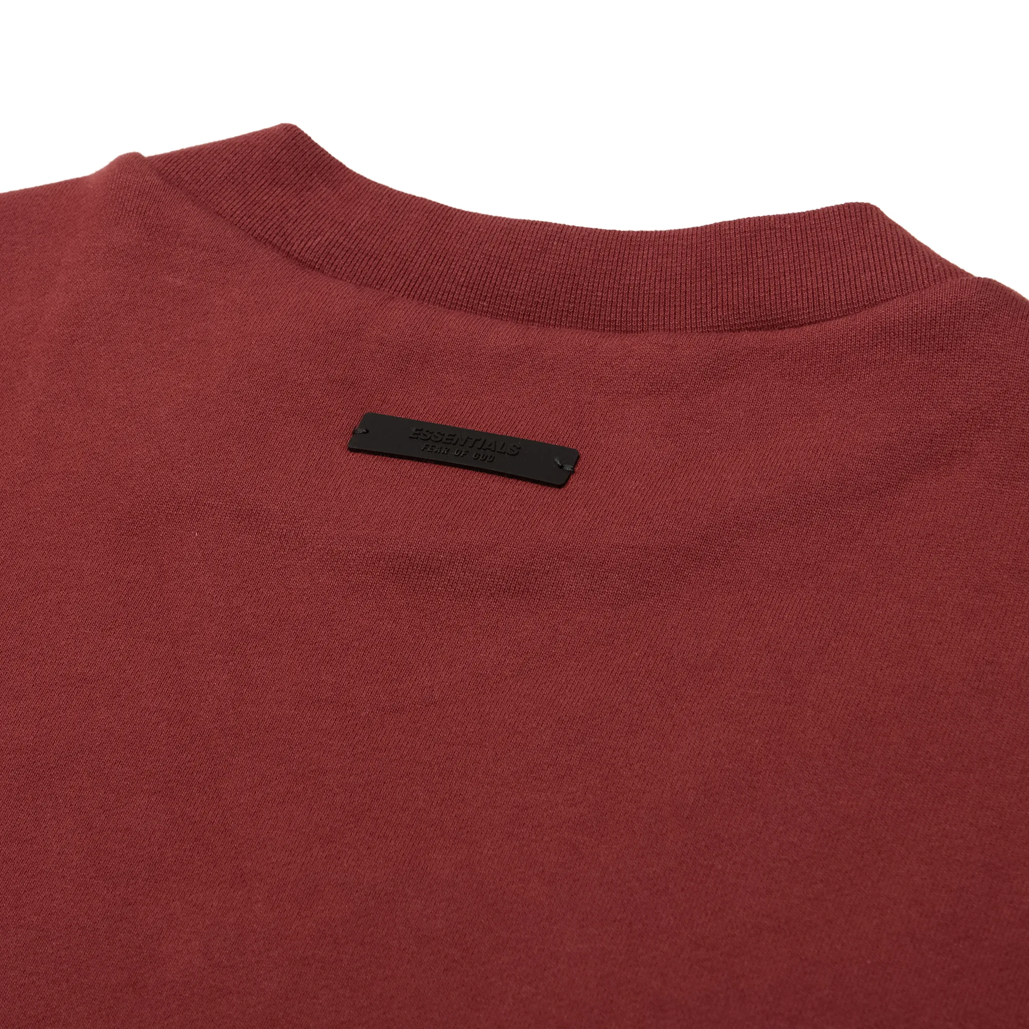 Свитшот Fear of God Essentials Fleece Crewneck Crimson