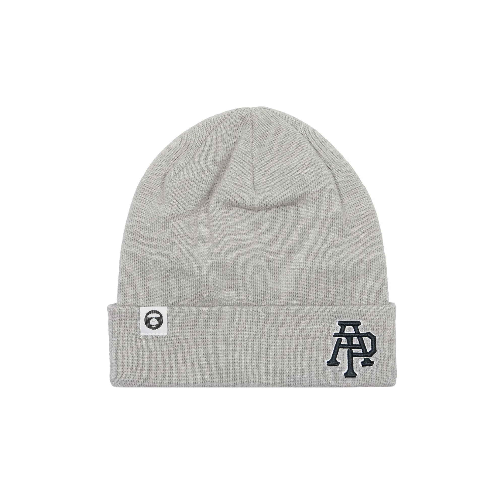 Шапка AAPE by A Bathing Ape College Beanie Heather White