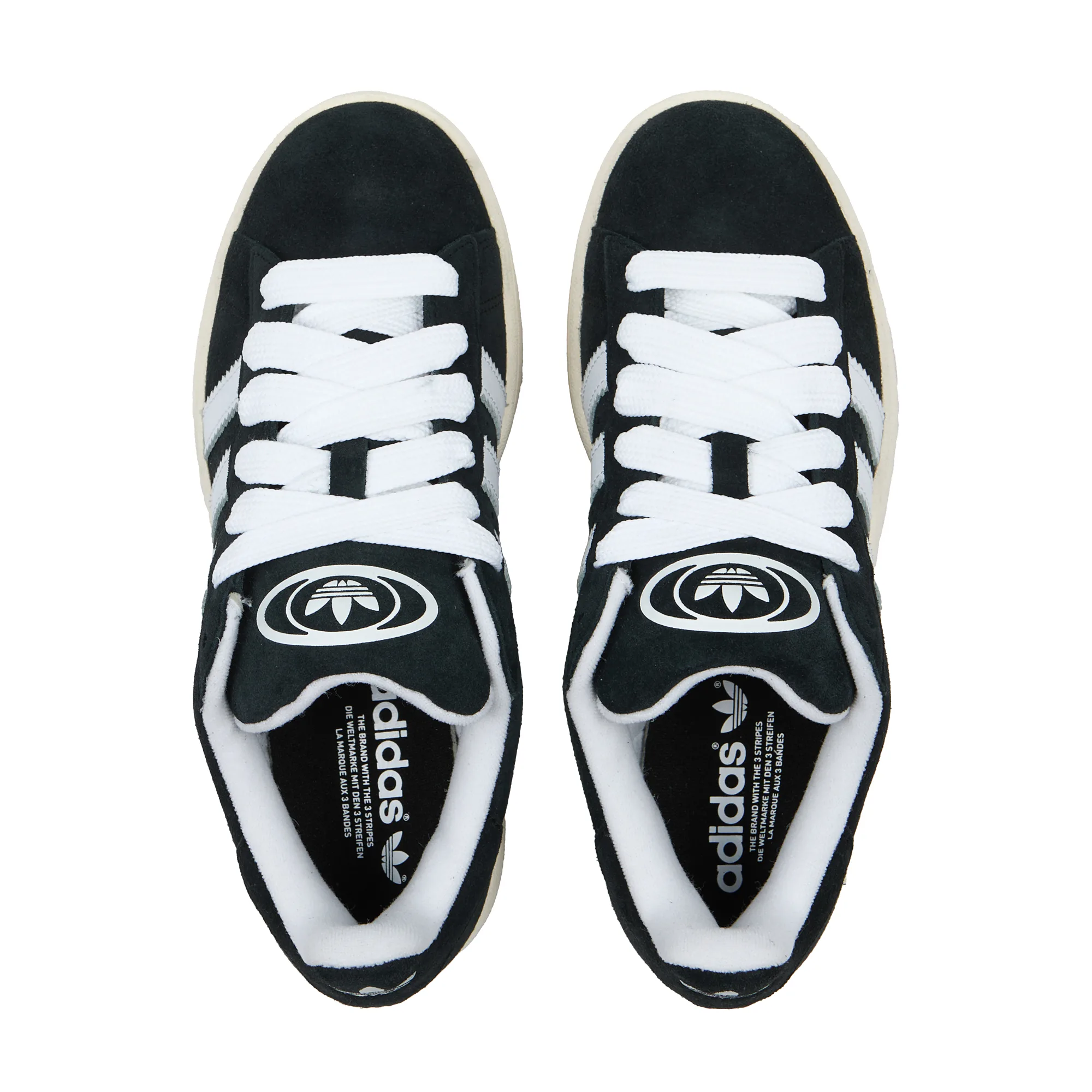 Кроссовки Adidas Originals Campus 00s Core Black / Cloud White / Off White HQ8708
