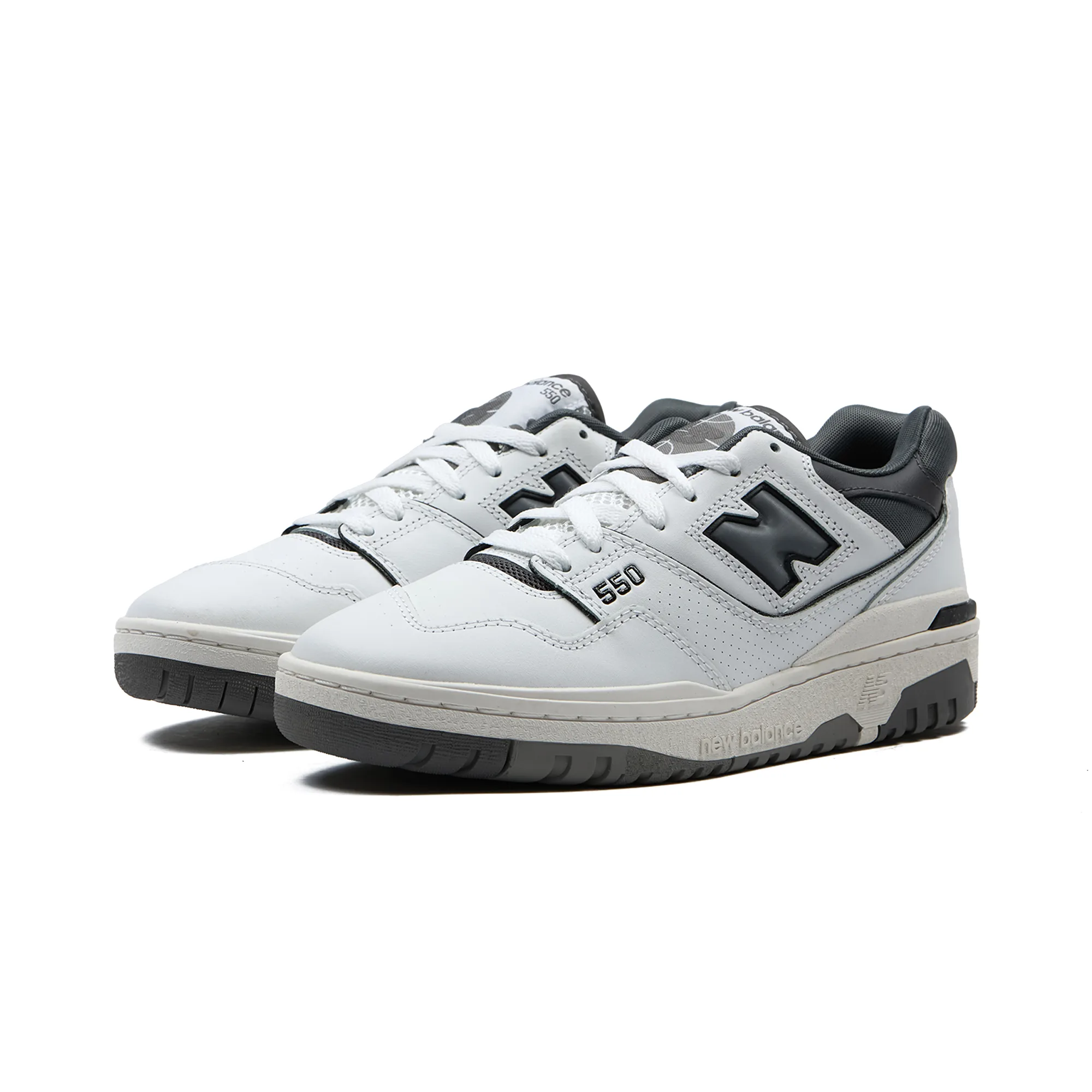 Кроссовки New Balance 550 White Grey Dark Grey BB550WTG
