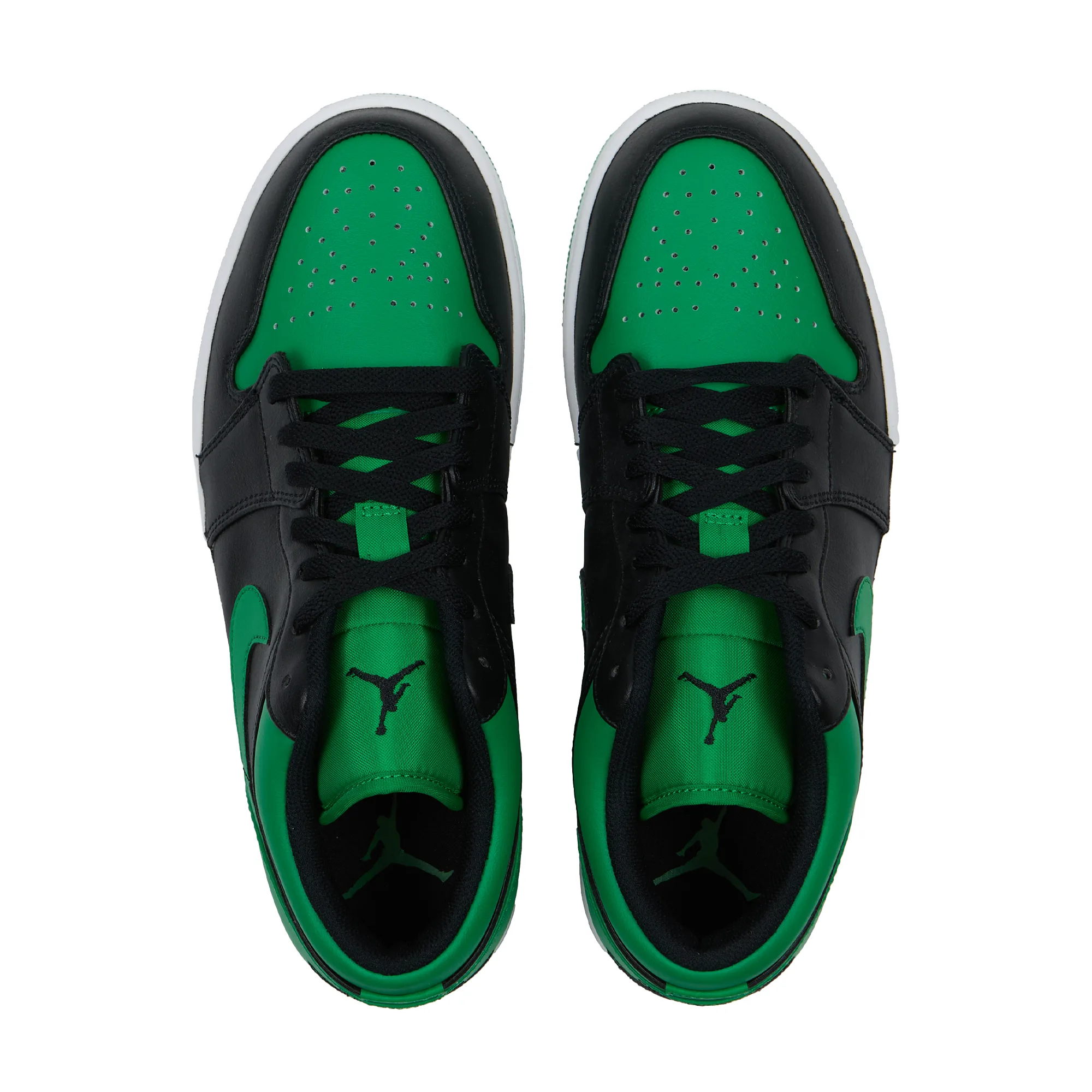 Кроссовки Nike Air Jordan 1 Low Lucky Green 553558-065