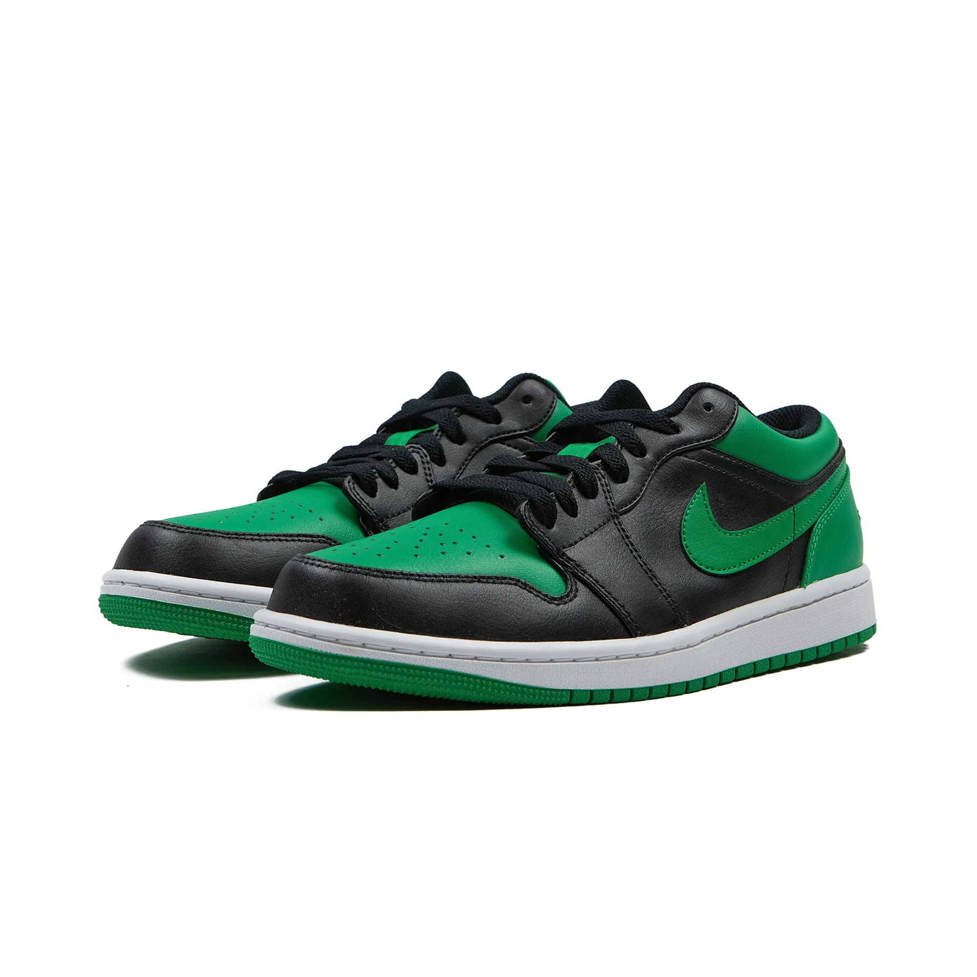 Кроссовки Nike Air Jordan 1 Low Lucky Green 553558-065