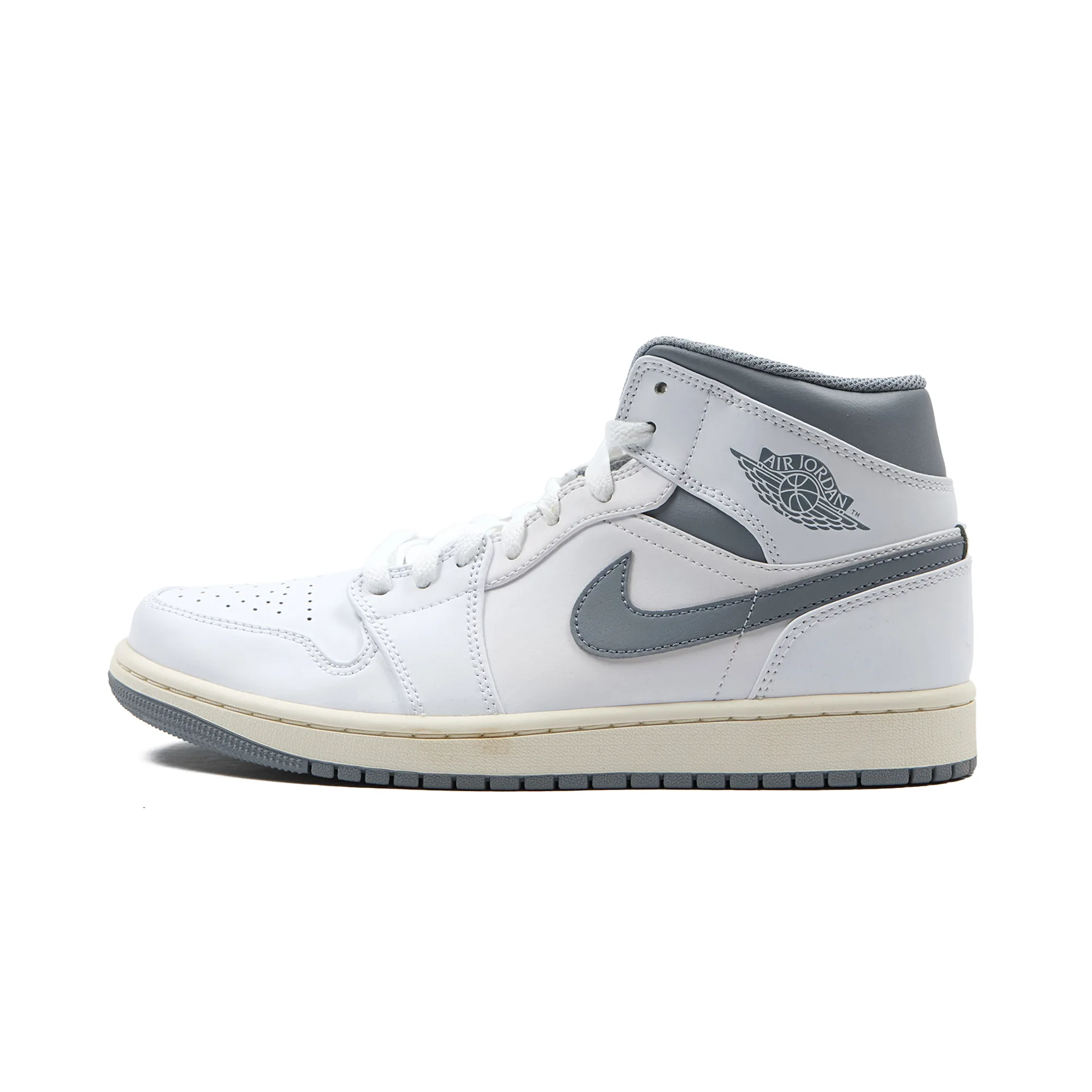 Кроссовки Nike Air Jordan 1 Mid Neutral Grey 554724-135