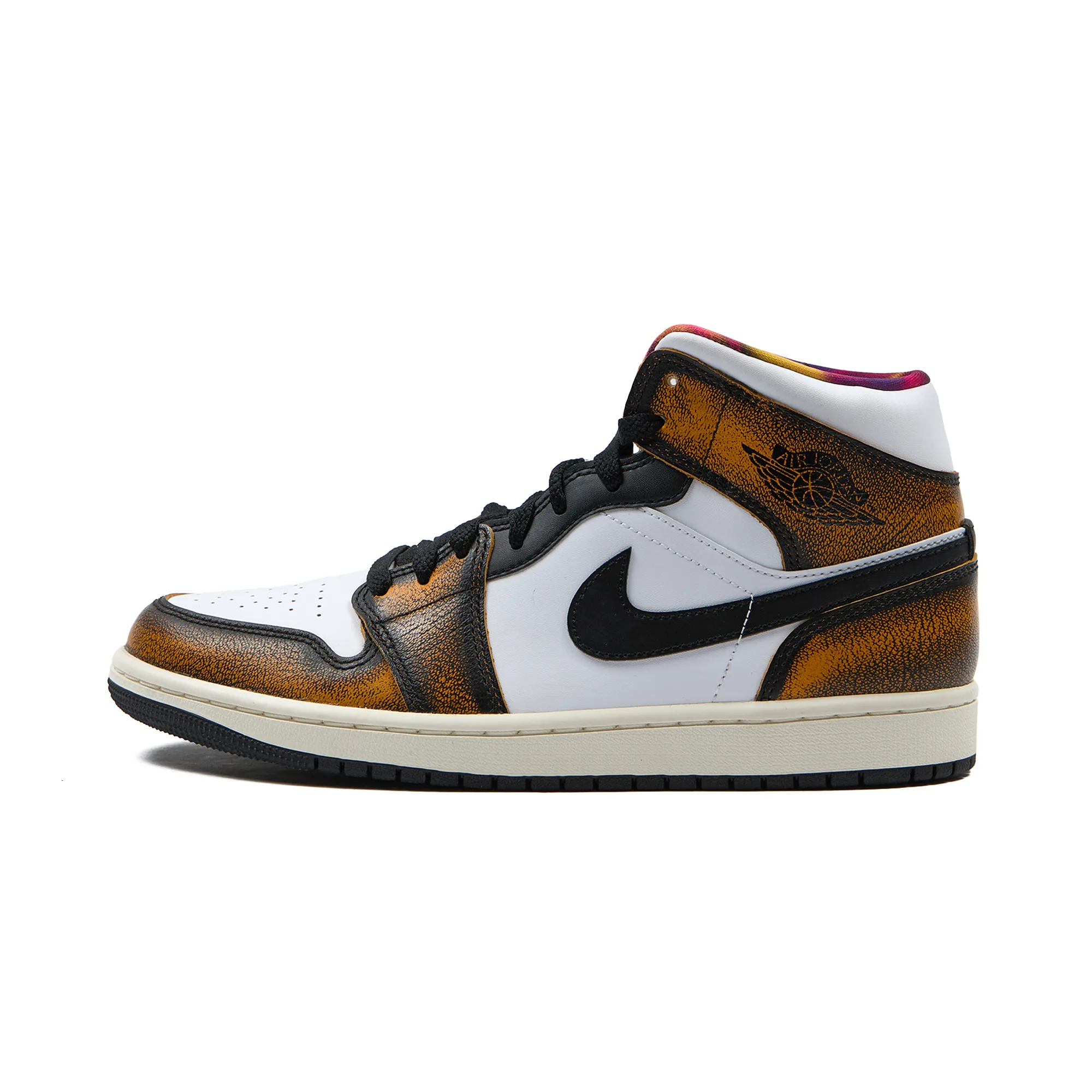 Кроссовки Nike Air Jordan 1 Mid SE Orange Wear Away DQ8417-071