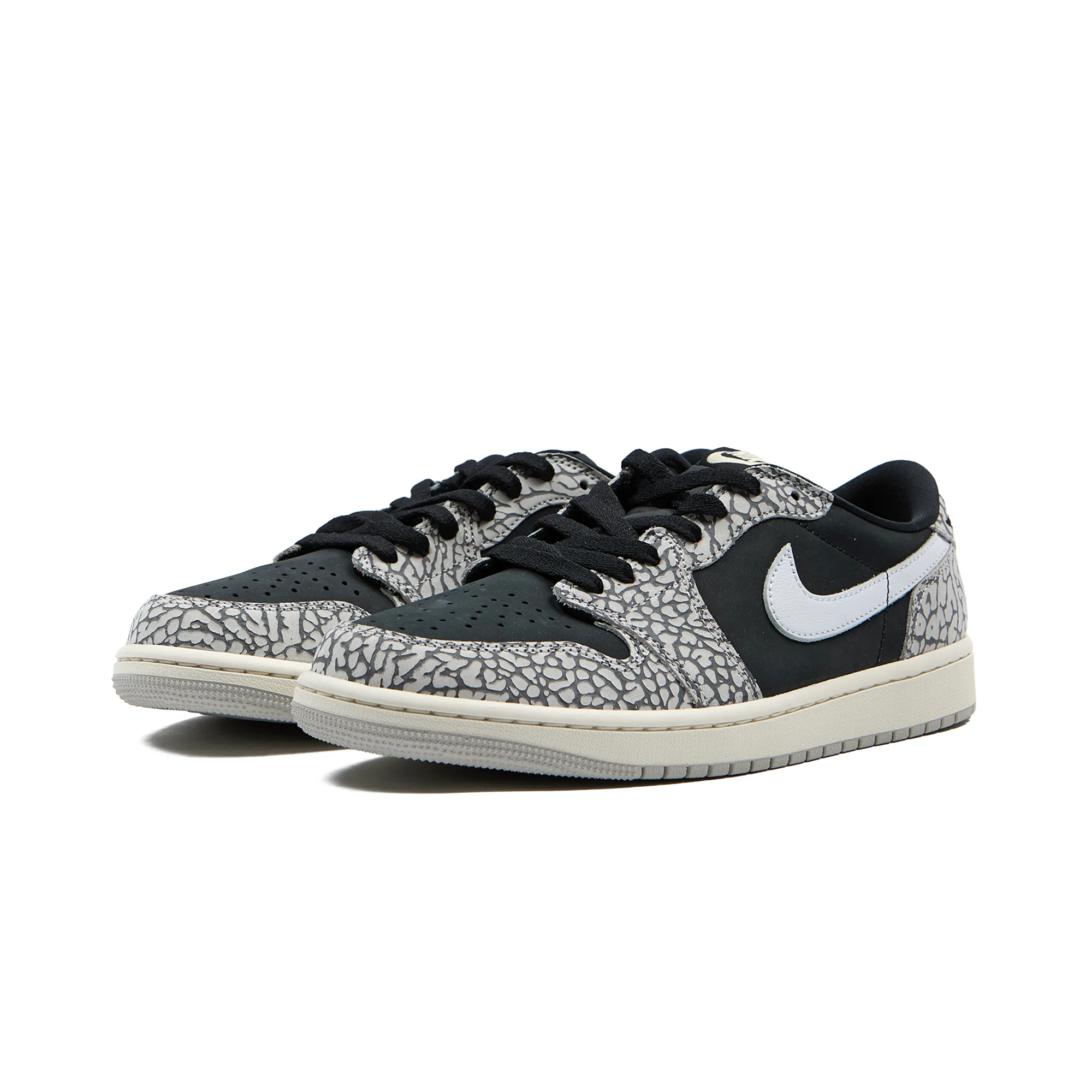 Кроссовки Nike Air Jordan 1 Low OG Black Cement CZ0790 001