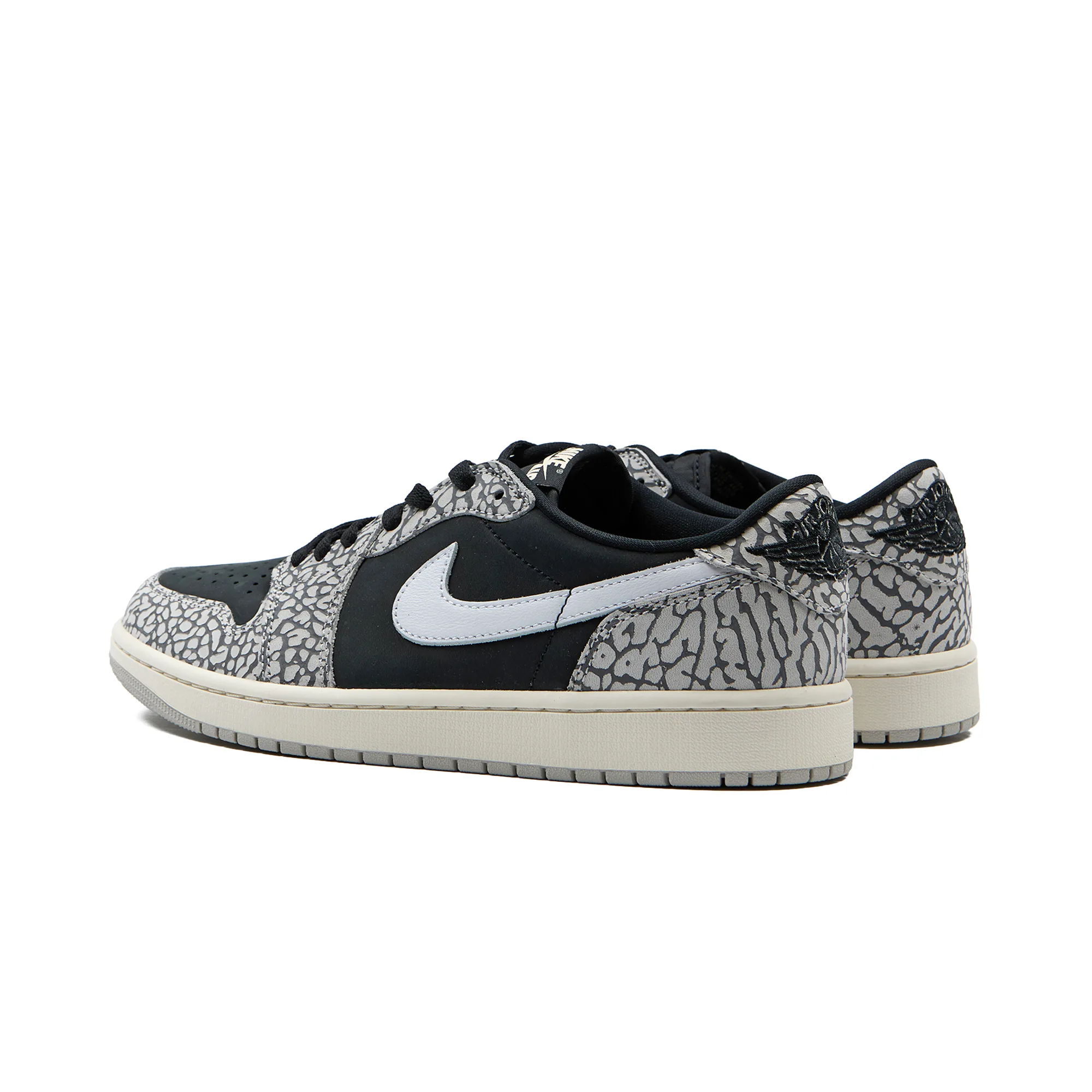 Кроссовки Nike Air Jordan 1 Low OG Black Cement CZ0790 001