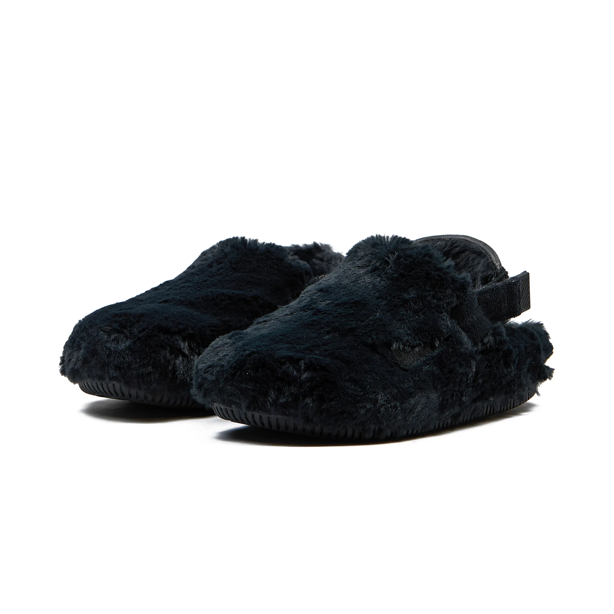Сабо Nike Calm Mule SE Triple Black Fur FZ3118-001