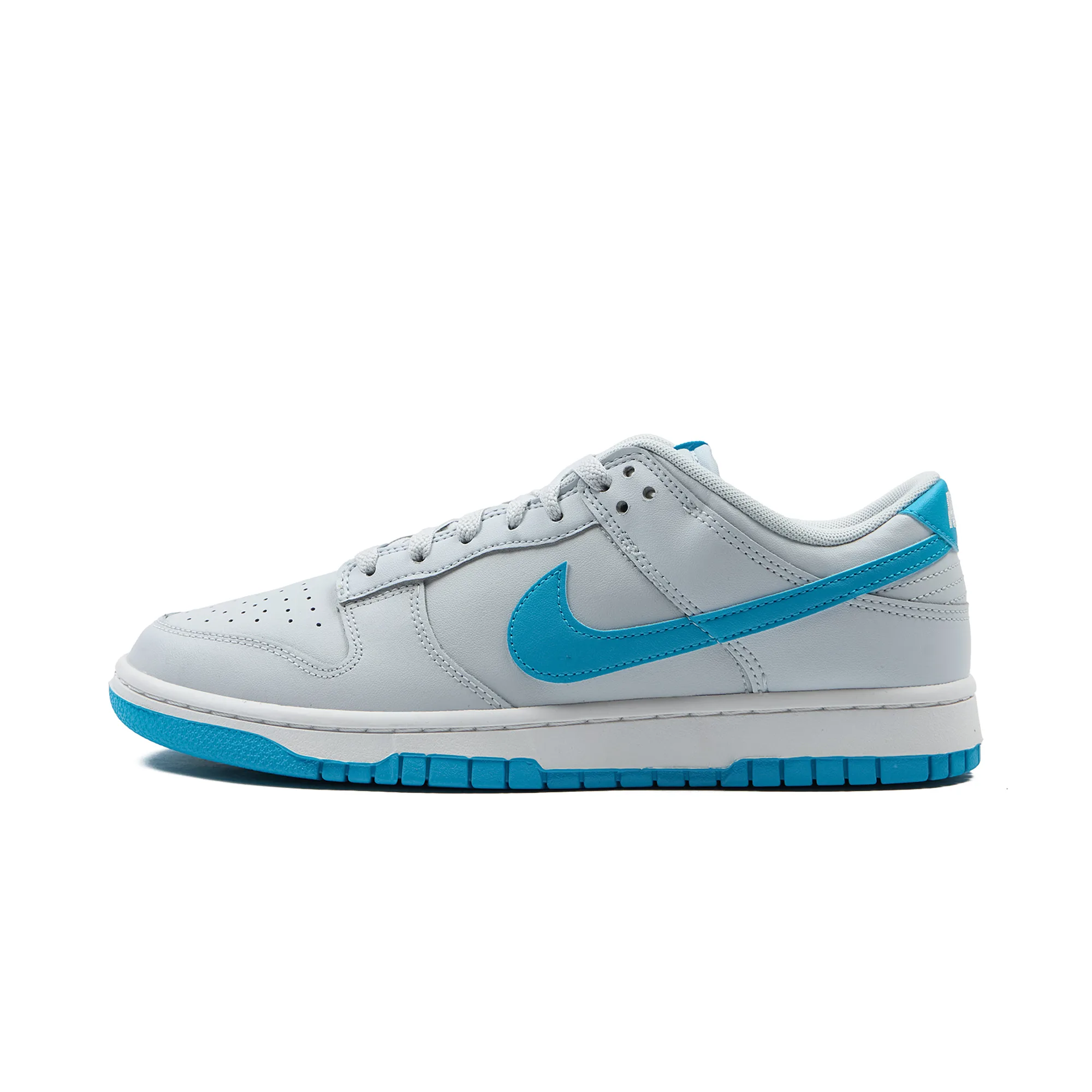 Кроссовки Nike Dunk Low Retro Pure Platinum/Blue Lightning DV0831 001