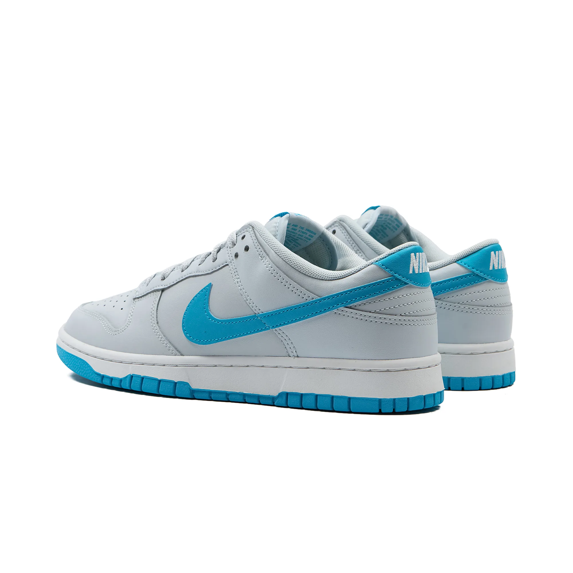 Кроссовки Nike Dunk Low Retro Pure Platinum/Blue Lightning DV0831 001