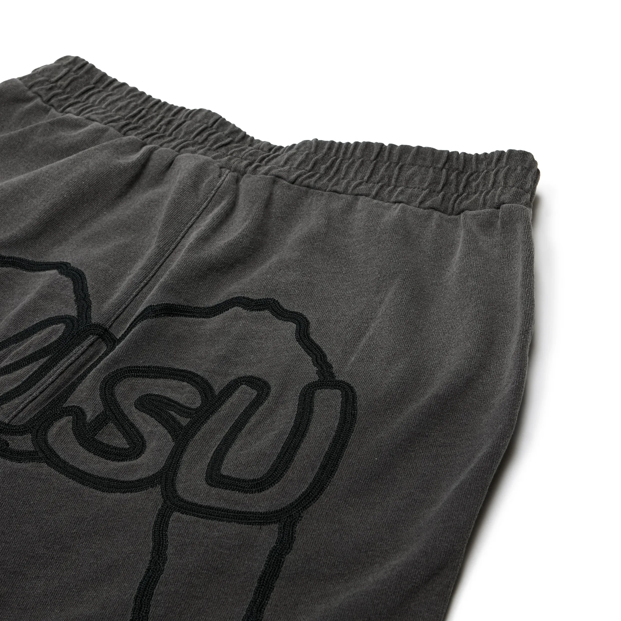 Шорты Evisu Seagull Embroidery Relax Fit Sweat Shorts Charcoal EW3MZP701-BLK