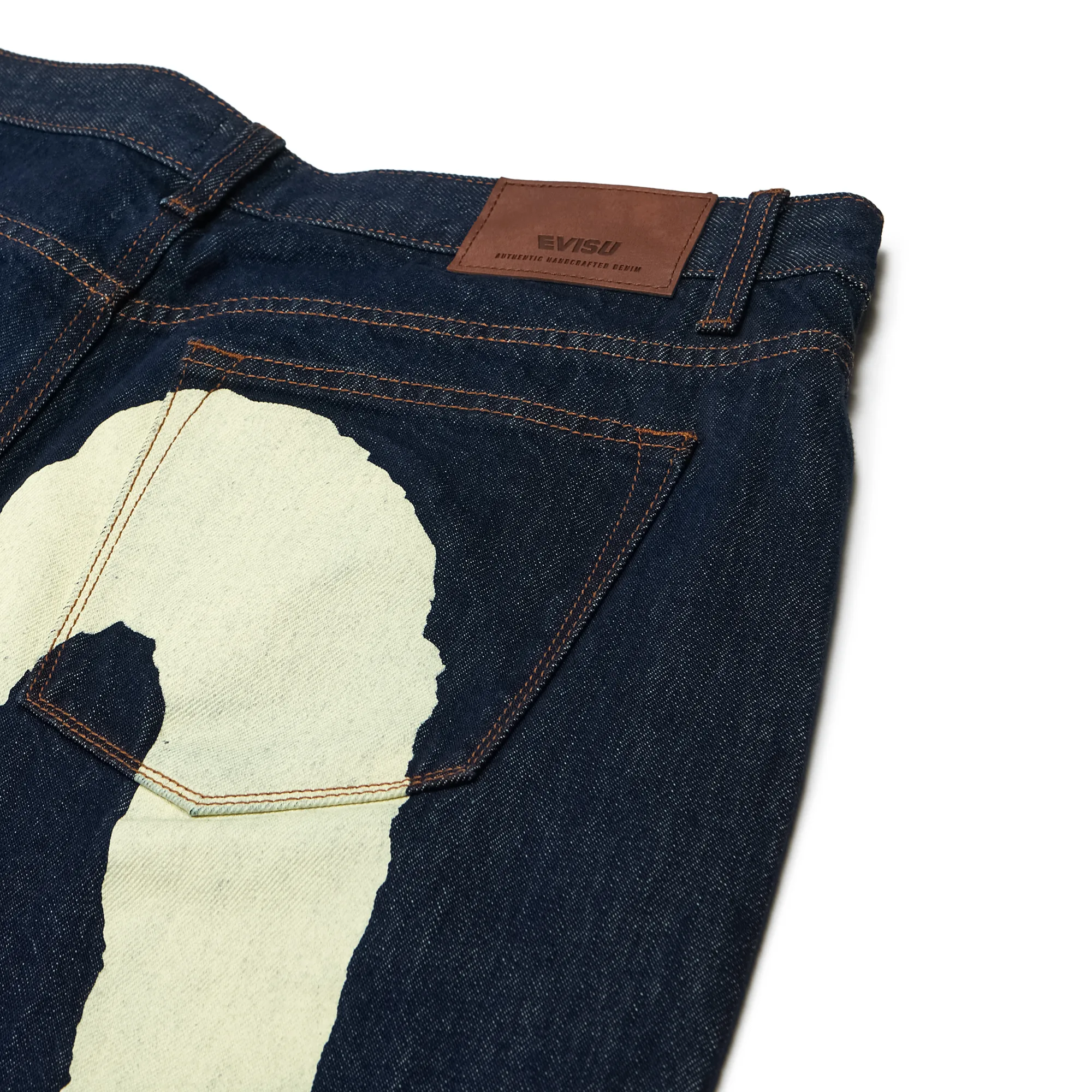 Джинсы Evisu Heritage Lot 2017 Tapered Fit Indigo EW3MDP703-IND