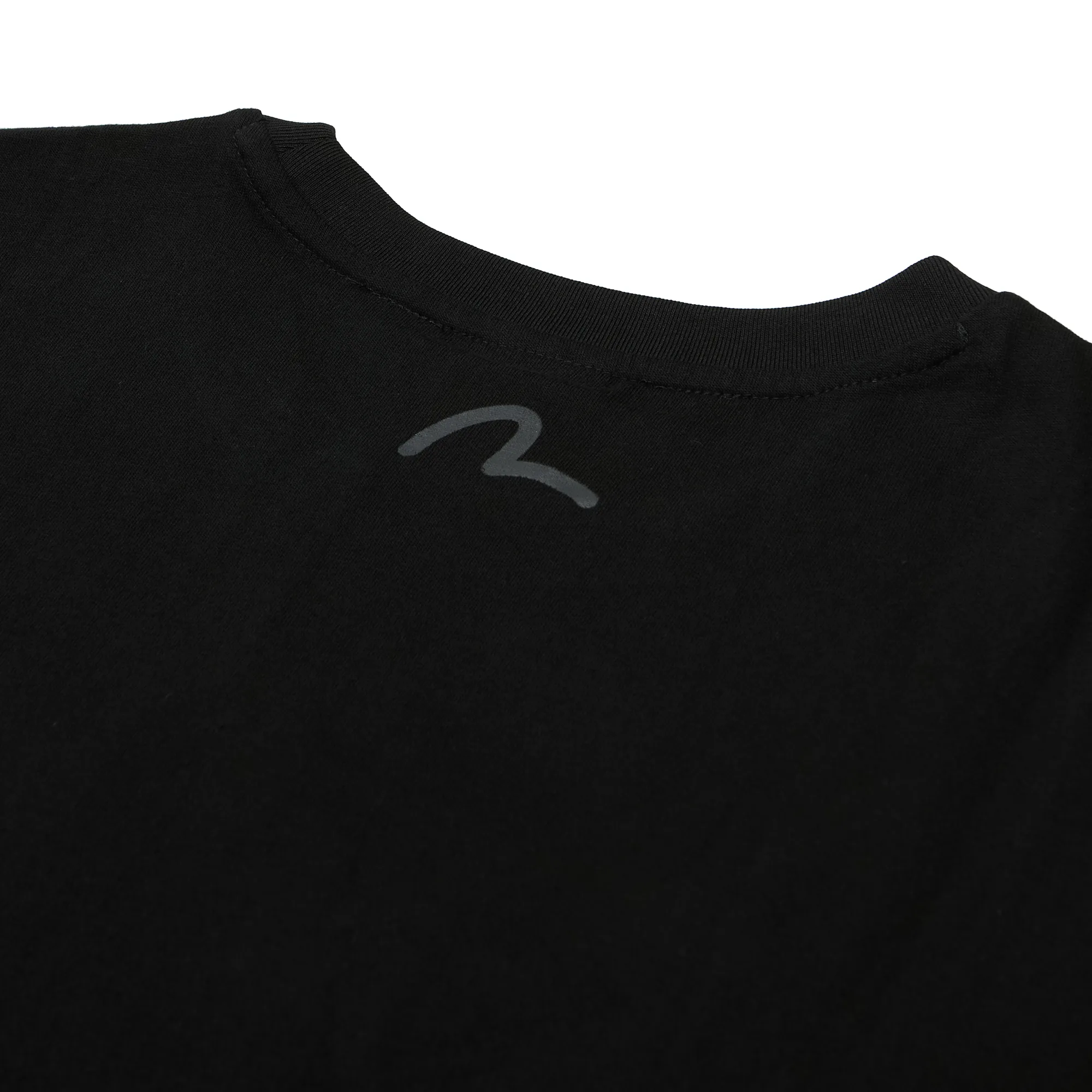 Футболка Evisu Heritage Seagull Foil Print Relax Fit T-Shirt Black EW2UTS913-BLK