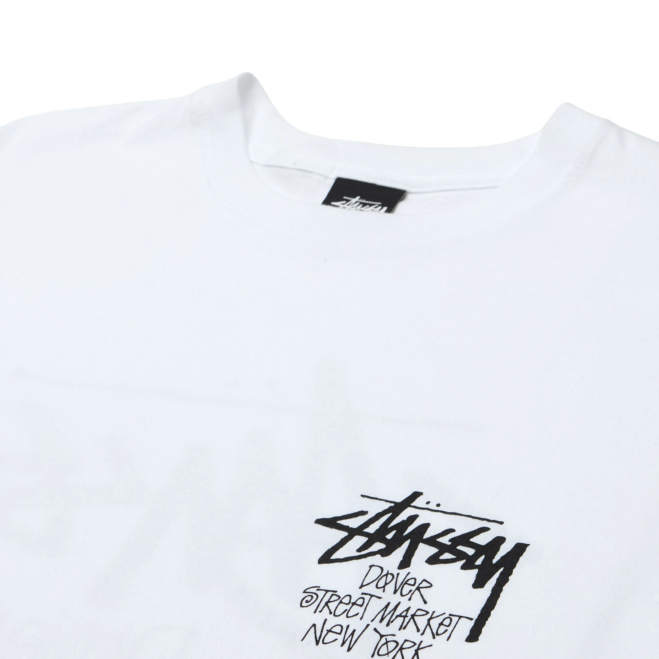 Футболка Stussy Dover Street Market New York Stock Tee White 3903739-WHT