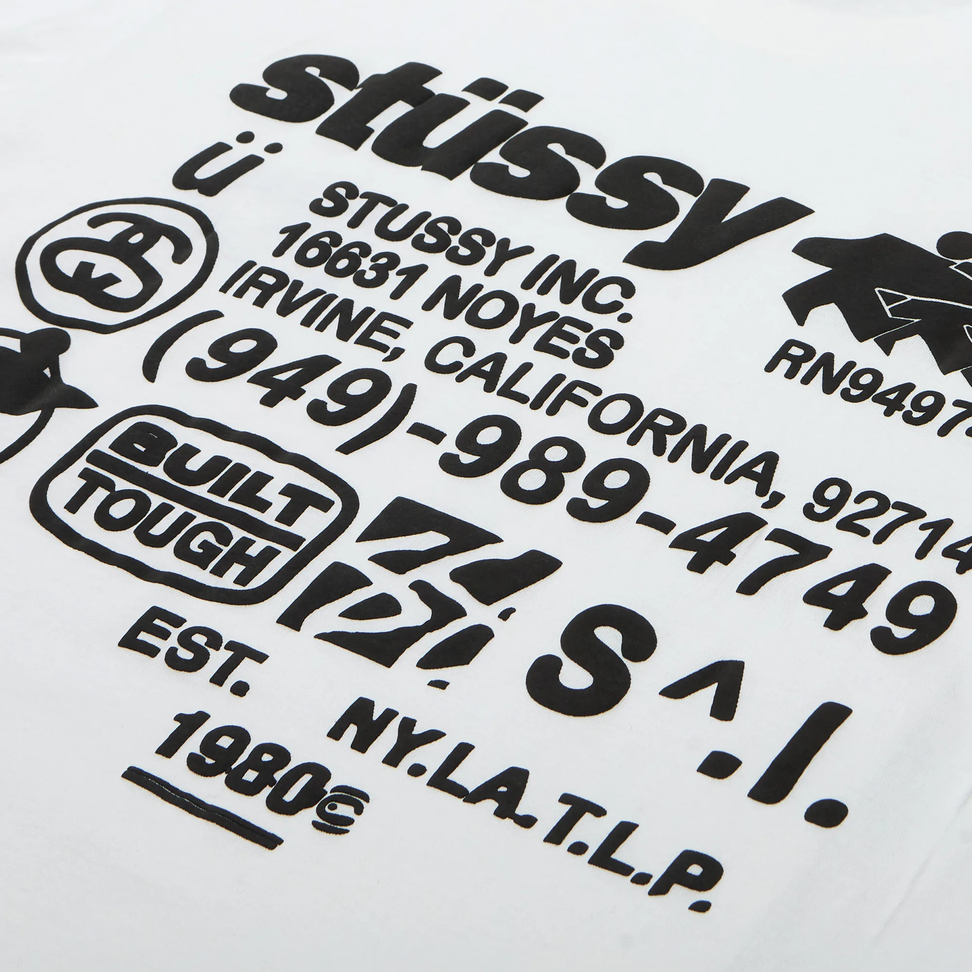 Футболка Stussy DNA Pigment Dyed Tee Natural 1905038-NAT