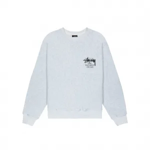 Свитшот Stussy Dover Street Market New York Crewneck Ash Heather 3913819-ASHHEA