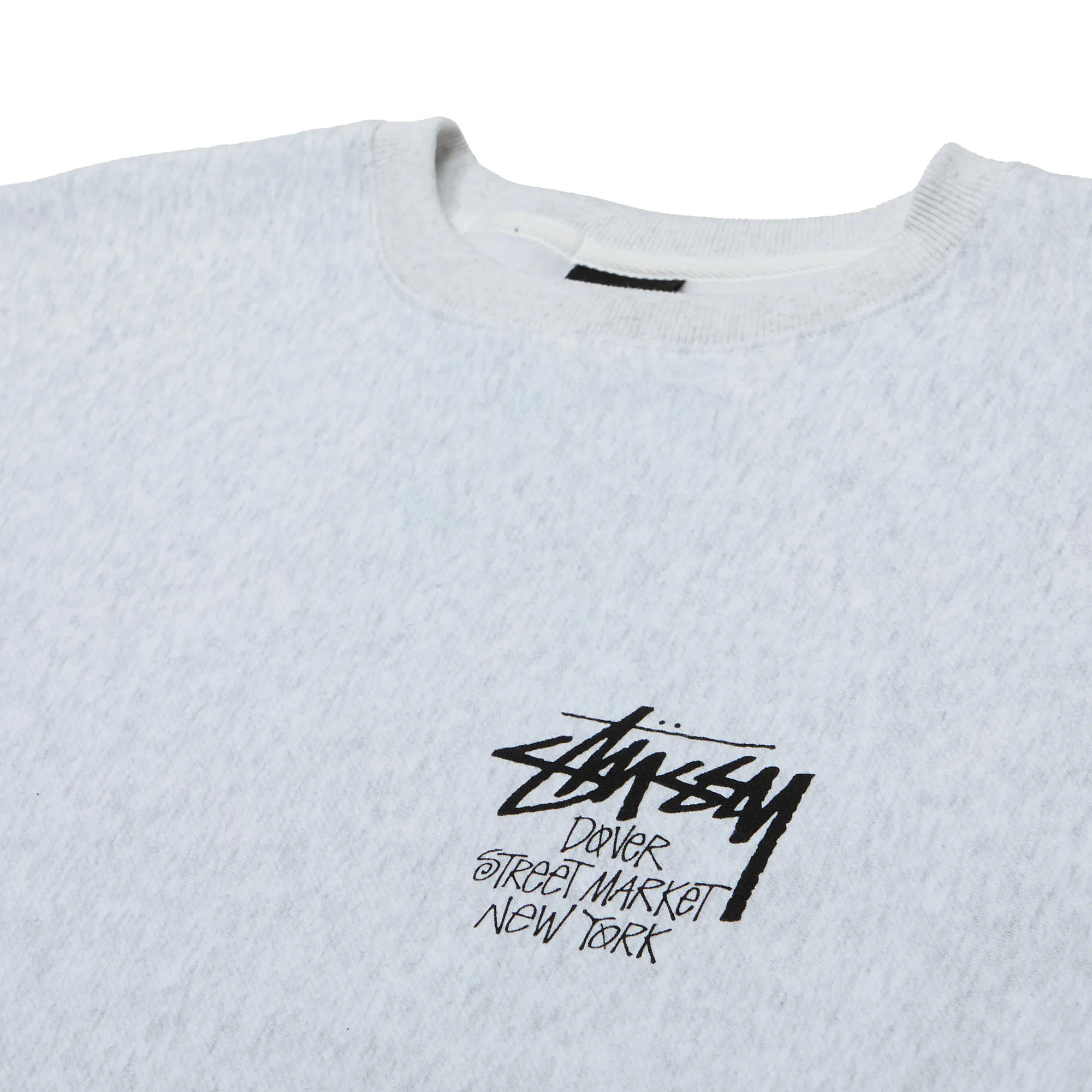 Свитшот Stussy Dover Street Market New York Crewneck Ash Heather 3913819-ASHHEA