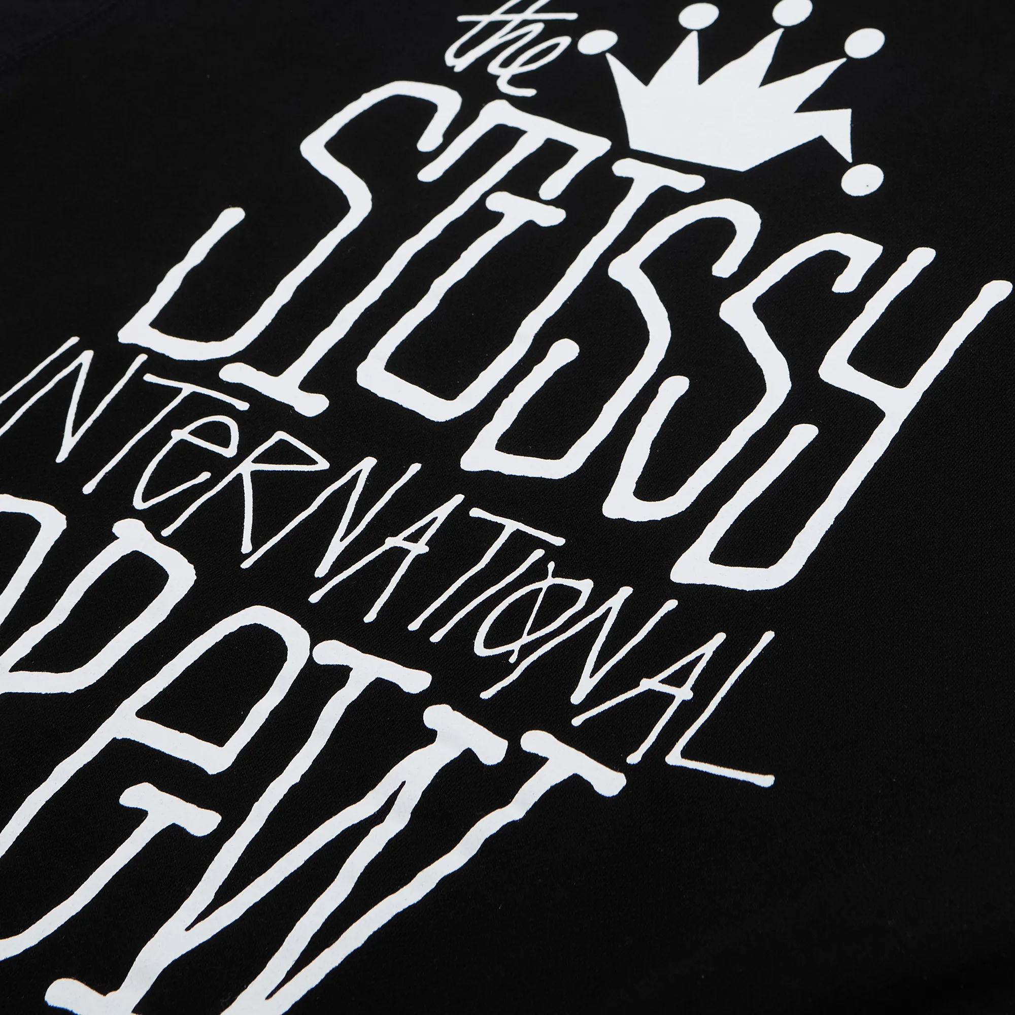 Худи Stussy Crown International Hoodie Black 1925043-BLK