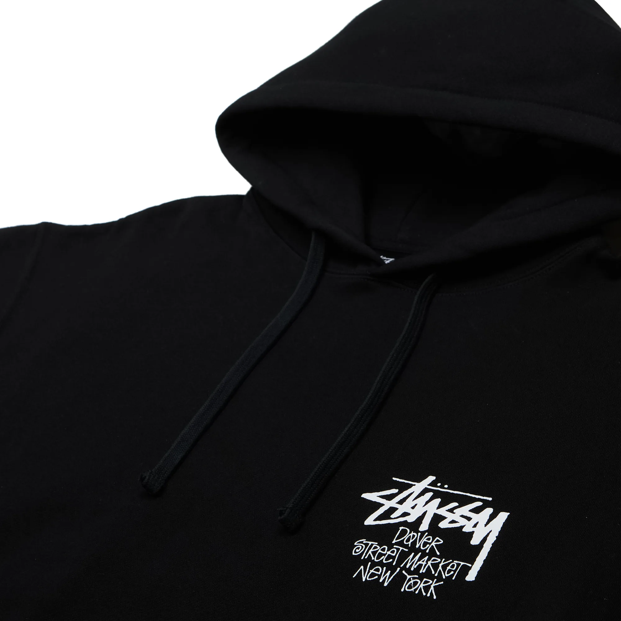 Худи Stussy Dover Street Market New York Stock Hoodie Black 3923819-BLK