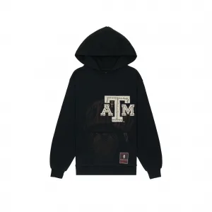Худи Cactus Jack by Travis Scott x Mitchell & Ness Texas A&M University Overlap Pullover Hoodie Black