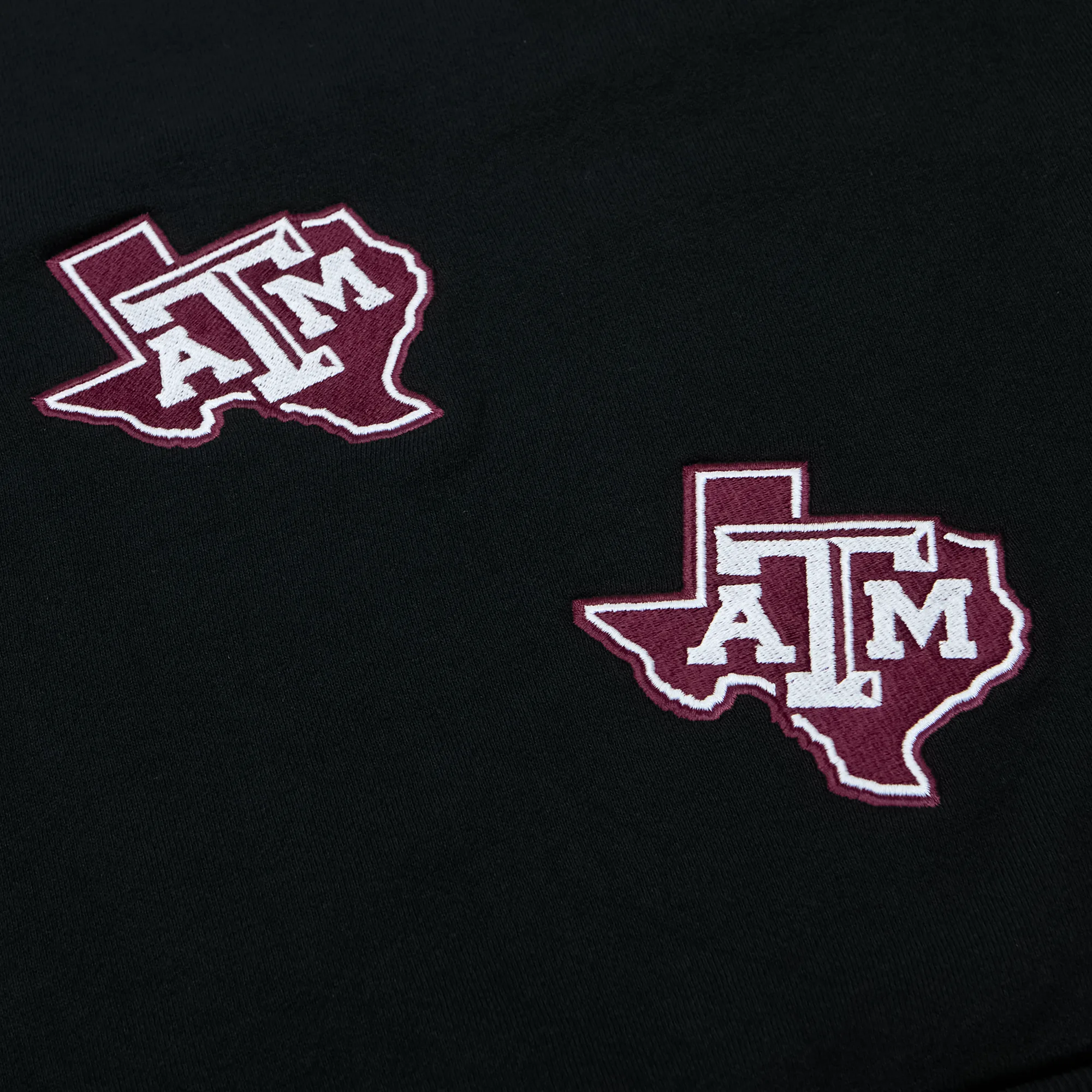 Худи Cactus Jack by Travis Scott x Mitchell & Ness Texas A&M University Overlap Pullover Hoodie Black