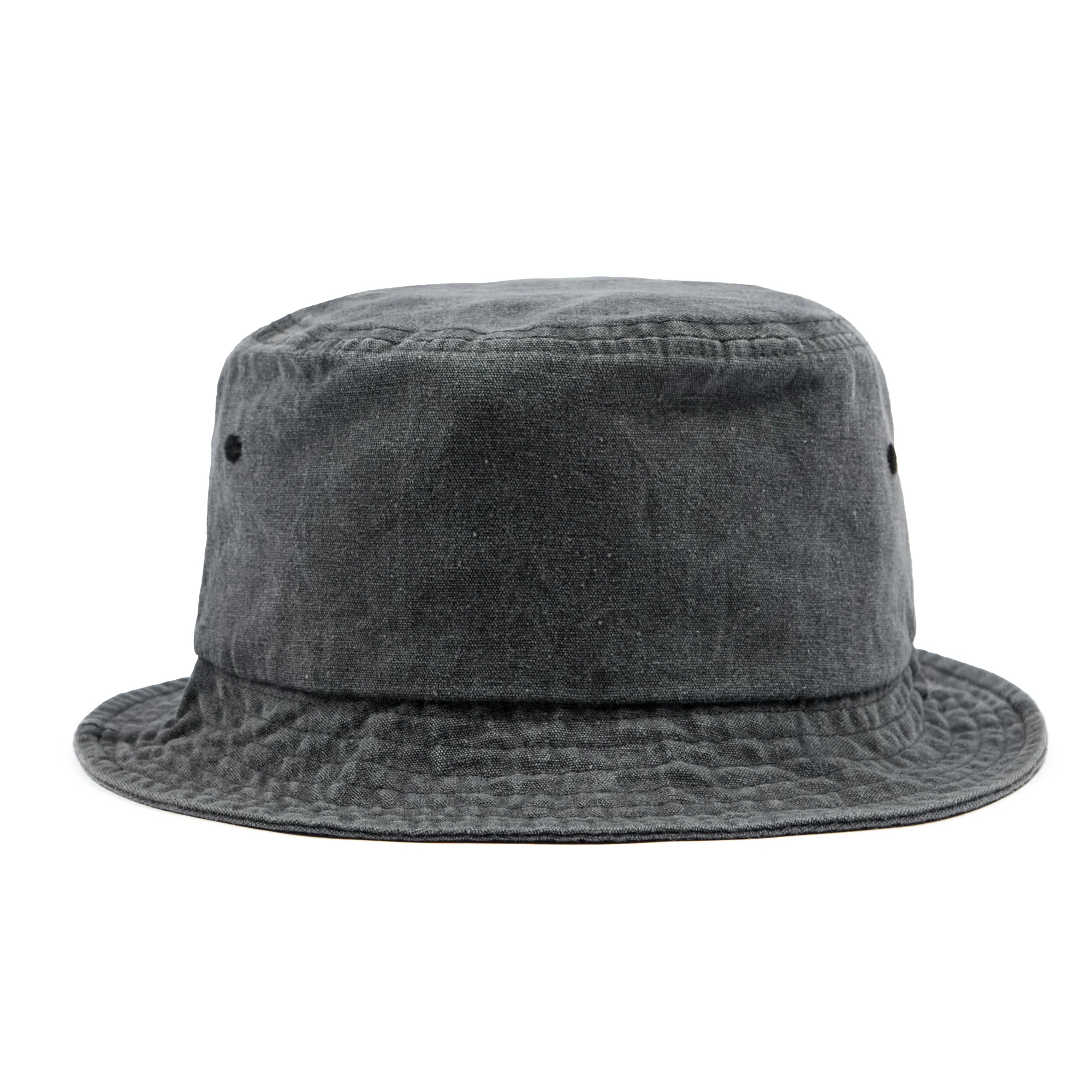 Панама Stussy Smooth Stock Enzyme Bucket Hat Charcoal 132753-GRY