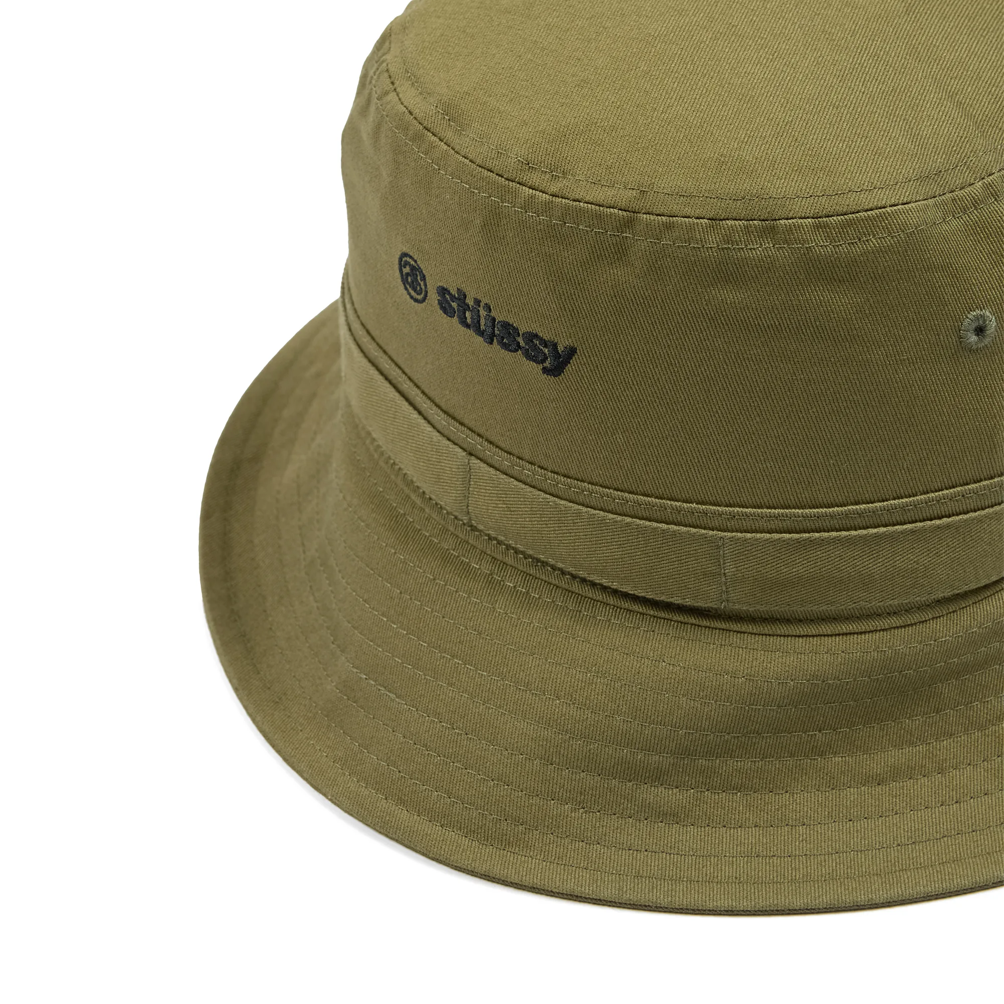 Панама Stussy Twill Lock Up Boonie Hat Olive 1321131-OLV