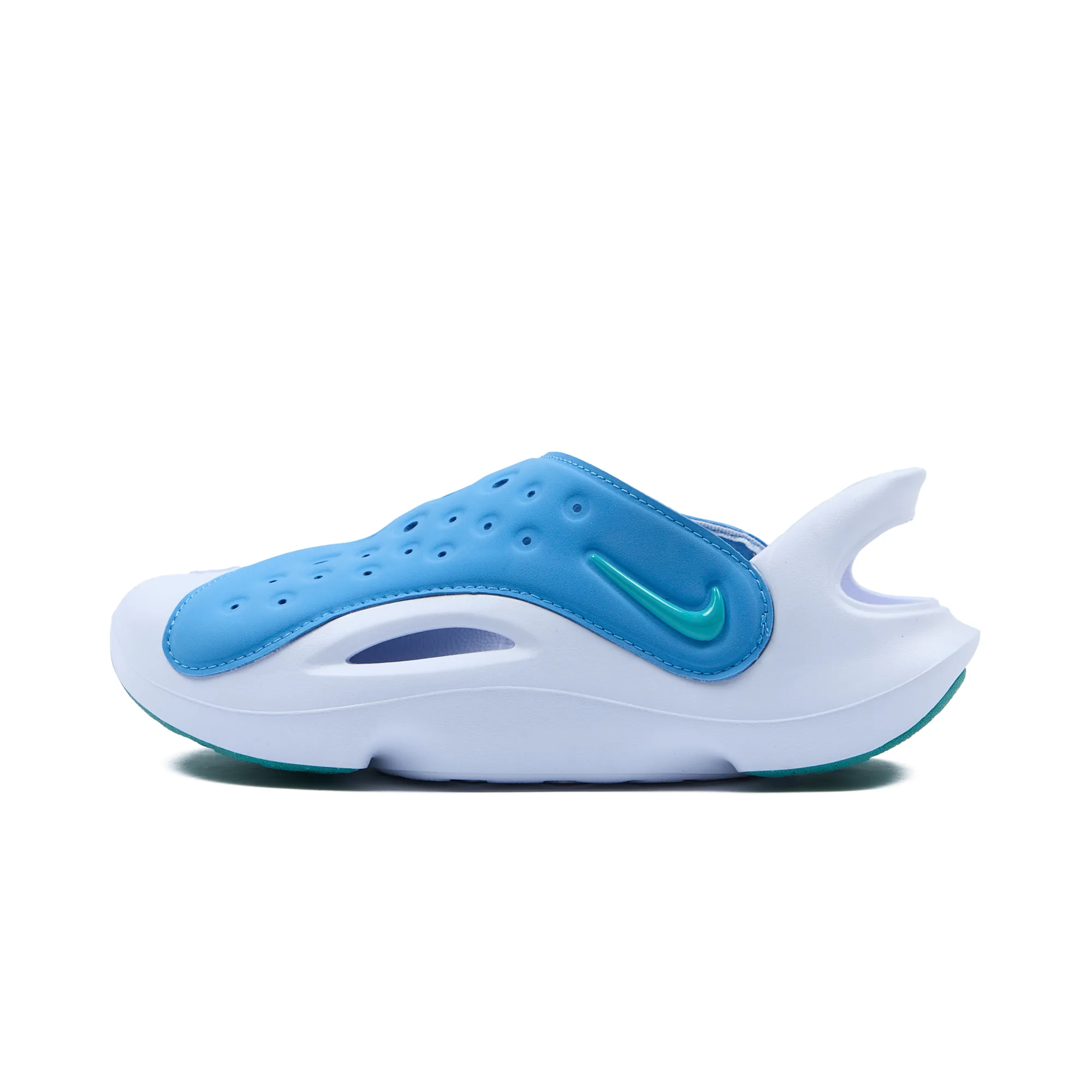 Сабо детские Nike Aqua Swoosh 'Blue Beyond / White / Dusty Cactus' (GS)