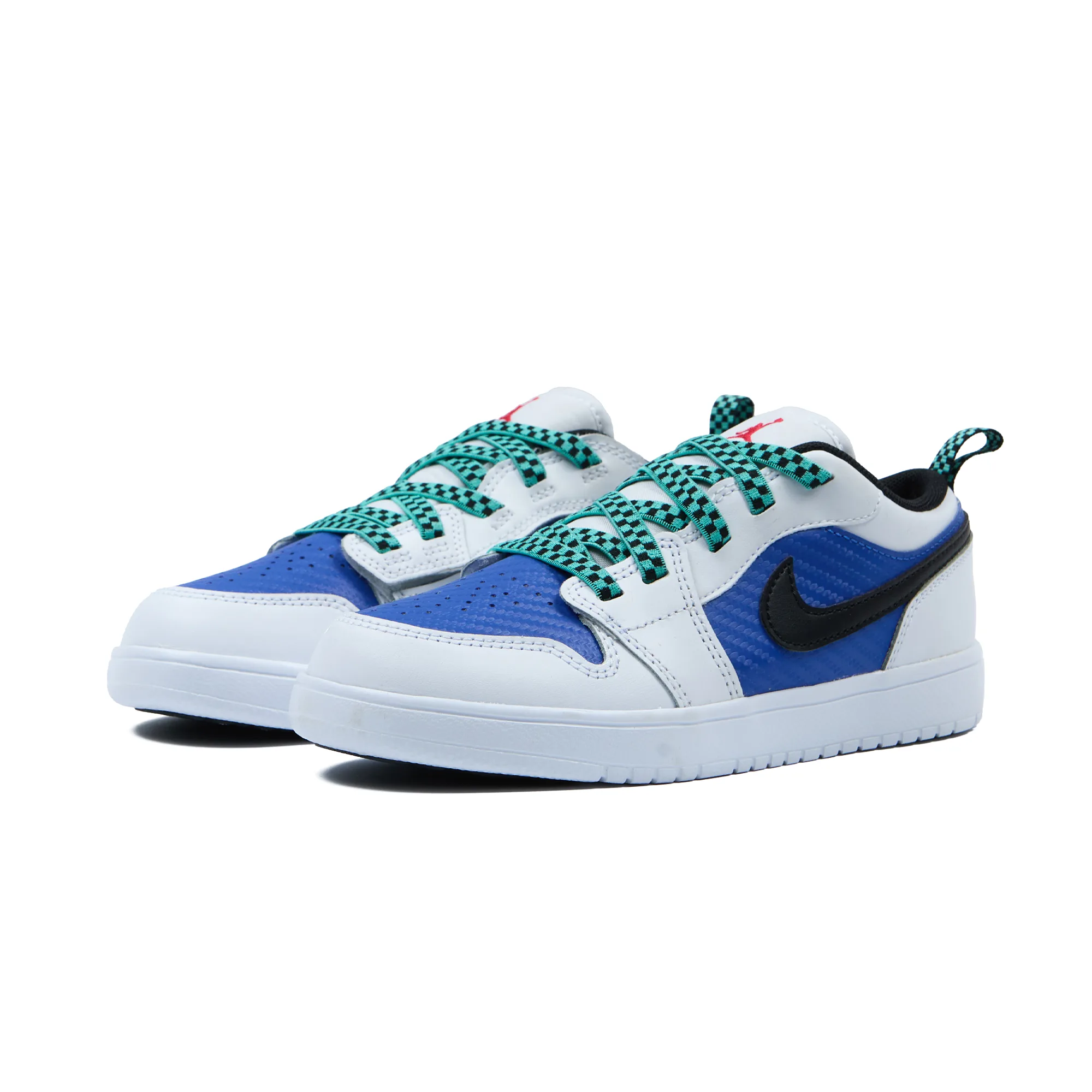 Кроссовки детские Nike Air Jordan 1 Low Alt SE 'White Hyper Royal Hyper Jade Black' (PS)