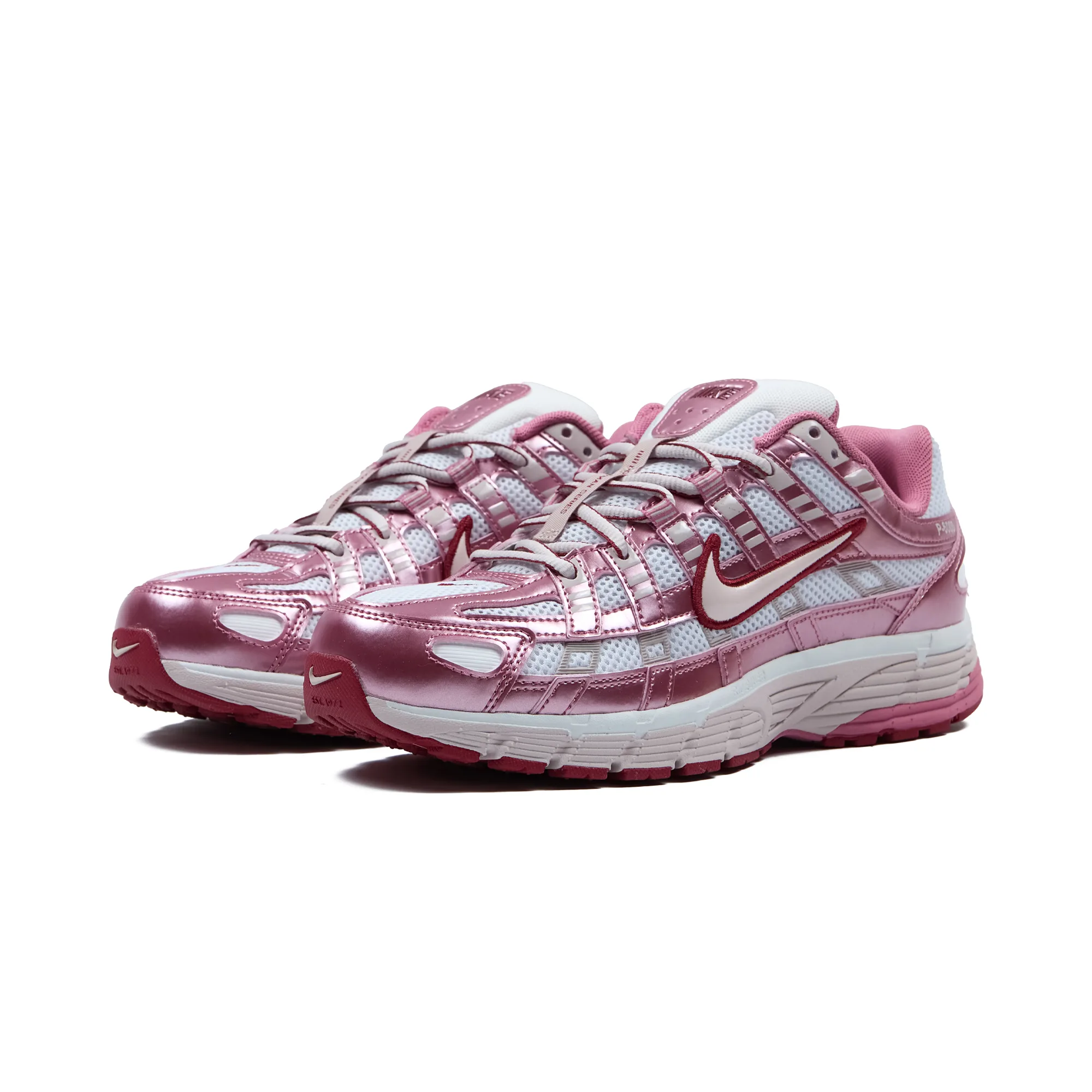 Кроссовки Nike P-6000 'White Silt Red Peony' (W)
