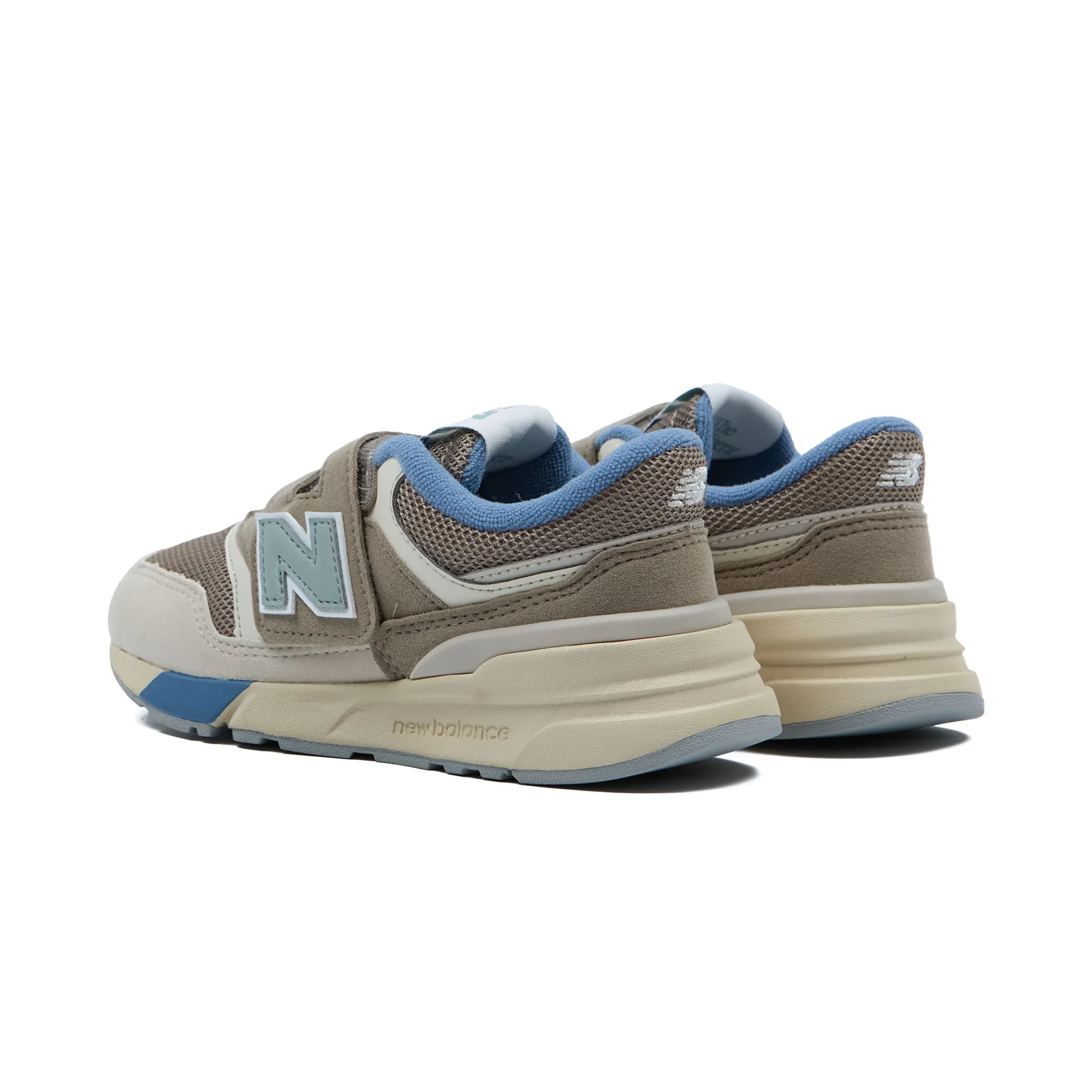 Кроссовки детские New Balance 997R Hook & Loop 'Driftwood / Juniper Green' (PS)