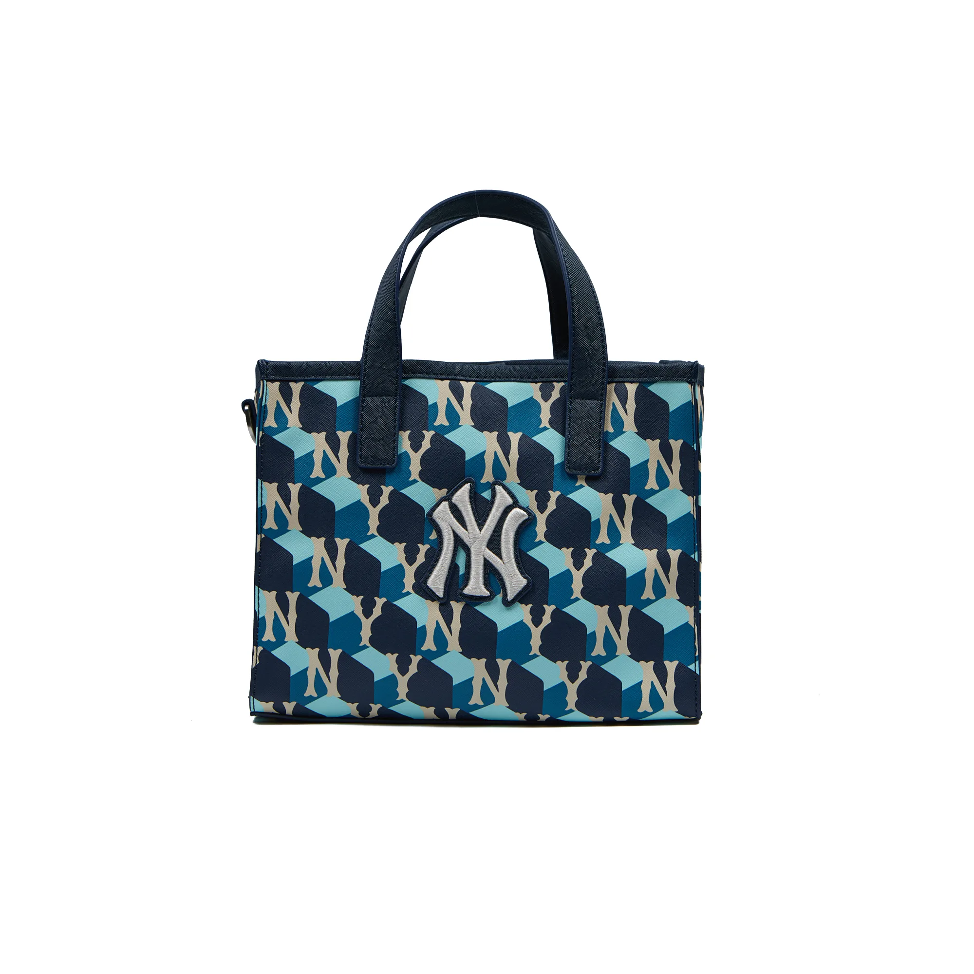 Сумка MLB Cube Monogram Small Tote Bag New York Yankees 'D.Navy'