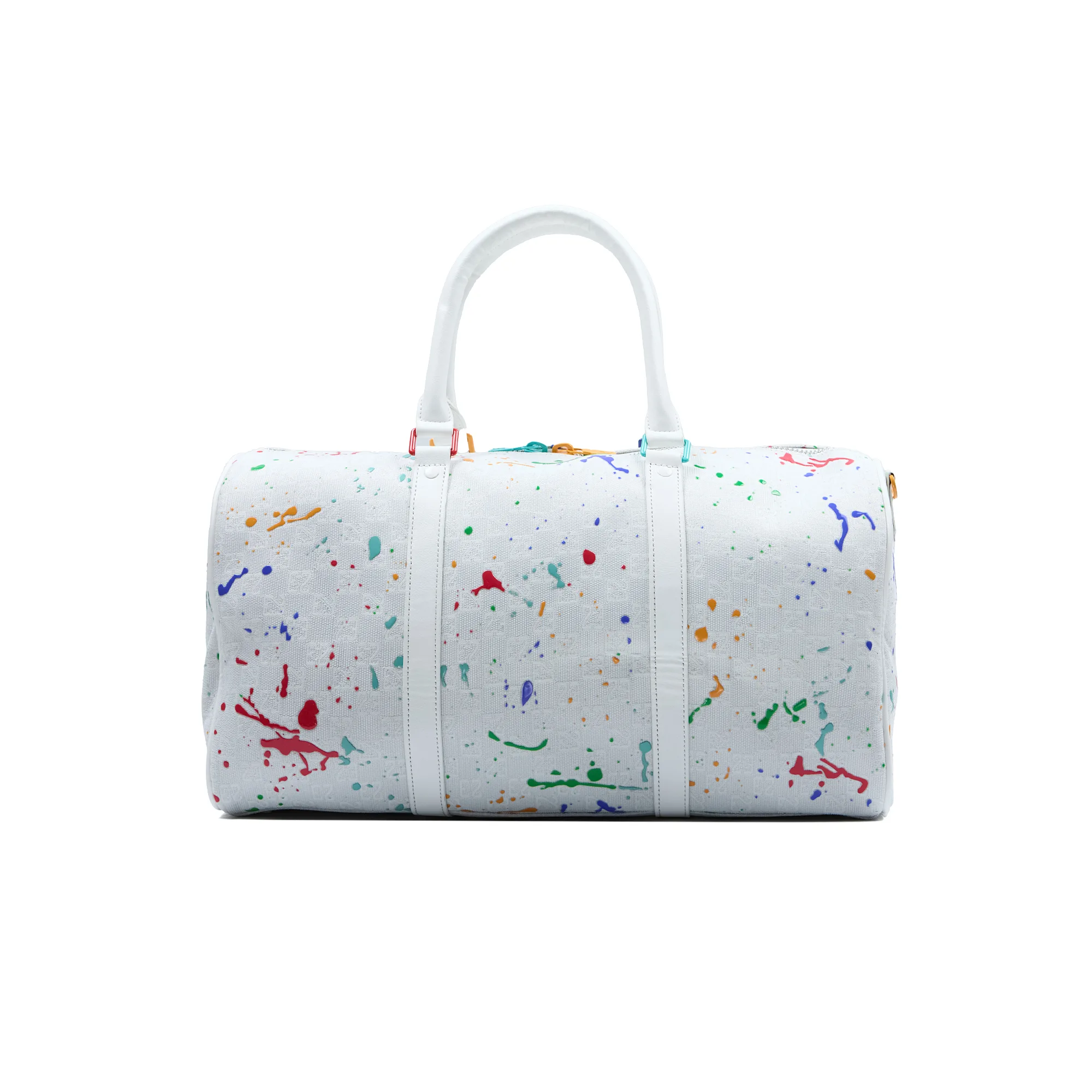 Сумка спортивная Jordan Monogram Duffle Bag 'Sail / Paint Splatter'