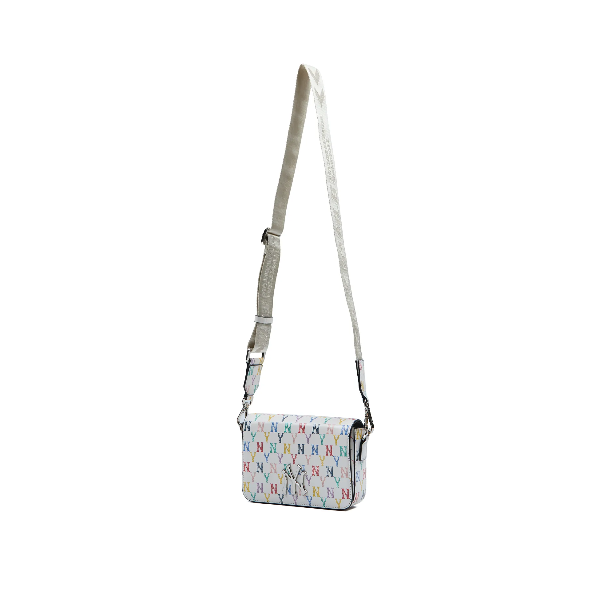 Сумка MLB Monogram Rainbow Hoody Bag New York Yankees 'Ivory '