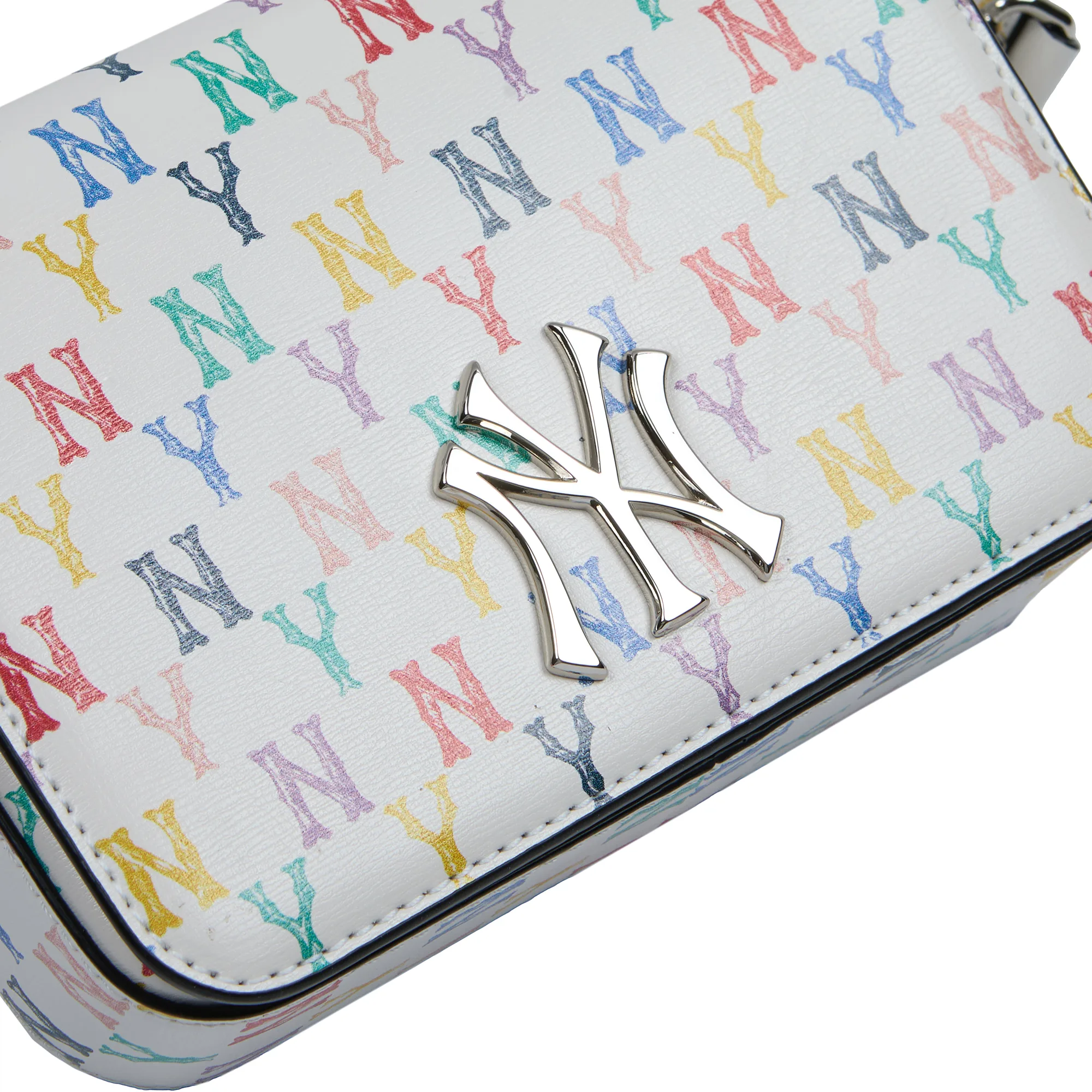 Сумка MLB Monogram Rainbow Hoody Bag New York Yankees 'Ivory '