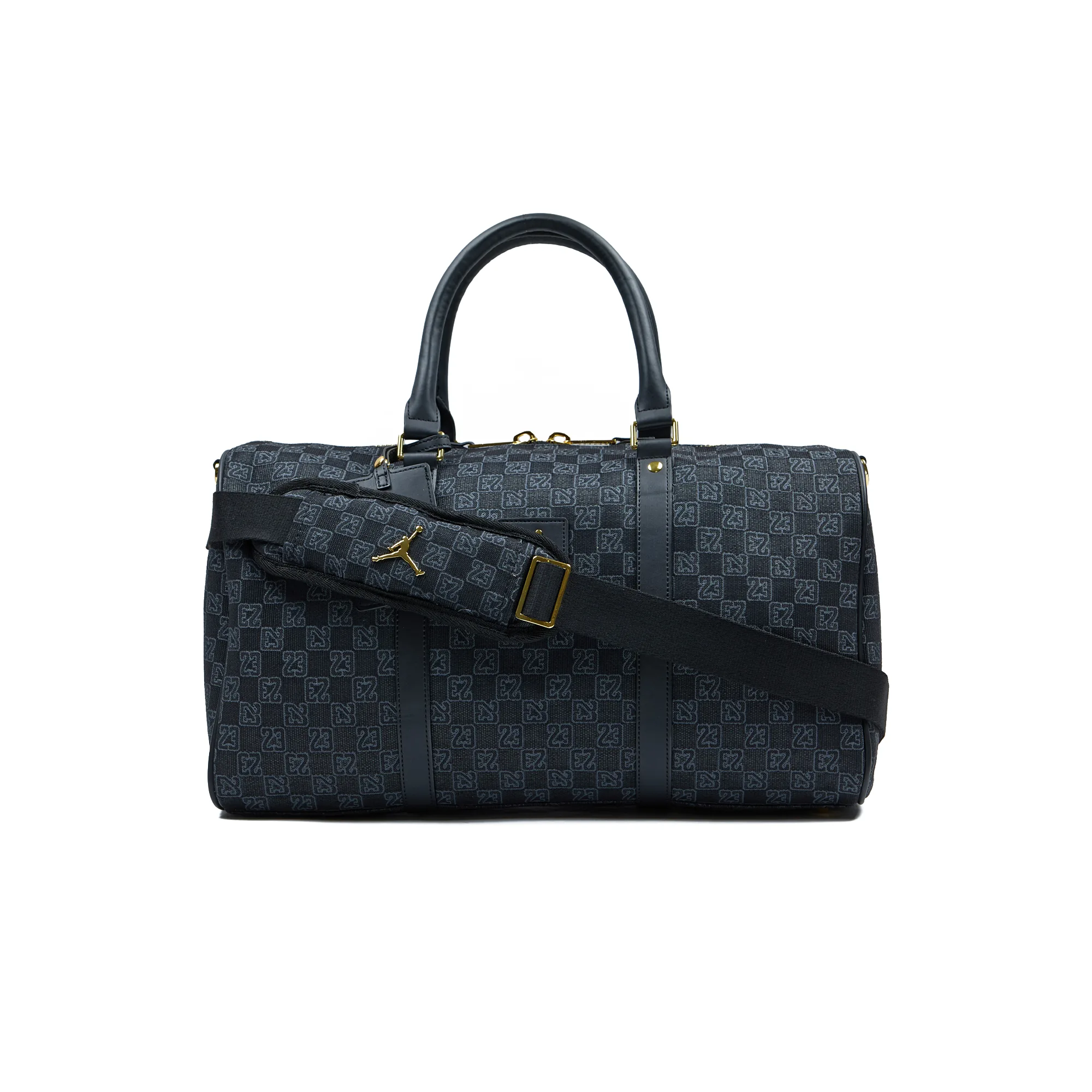 Сумка спортивная Jordan Monogram Duffle Bag 'Black / Gold'