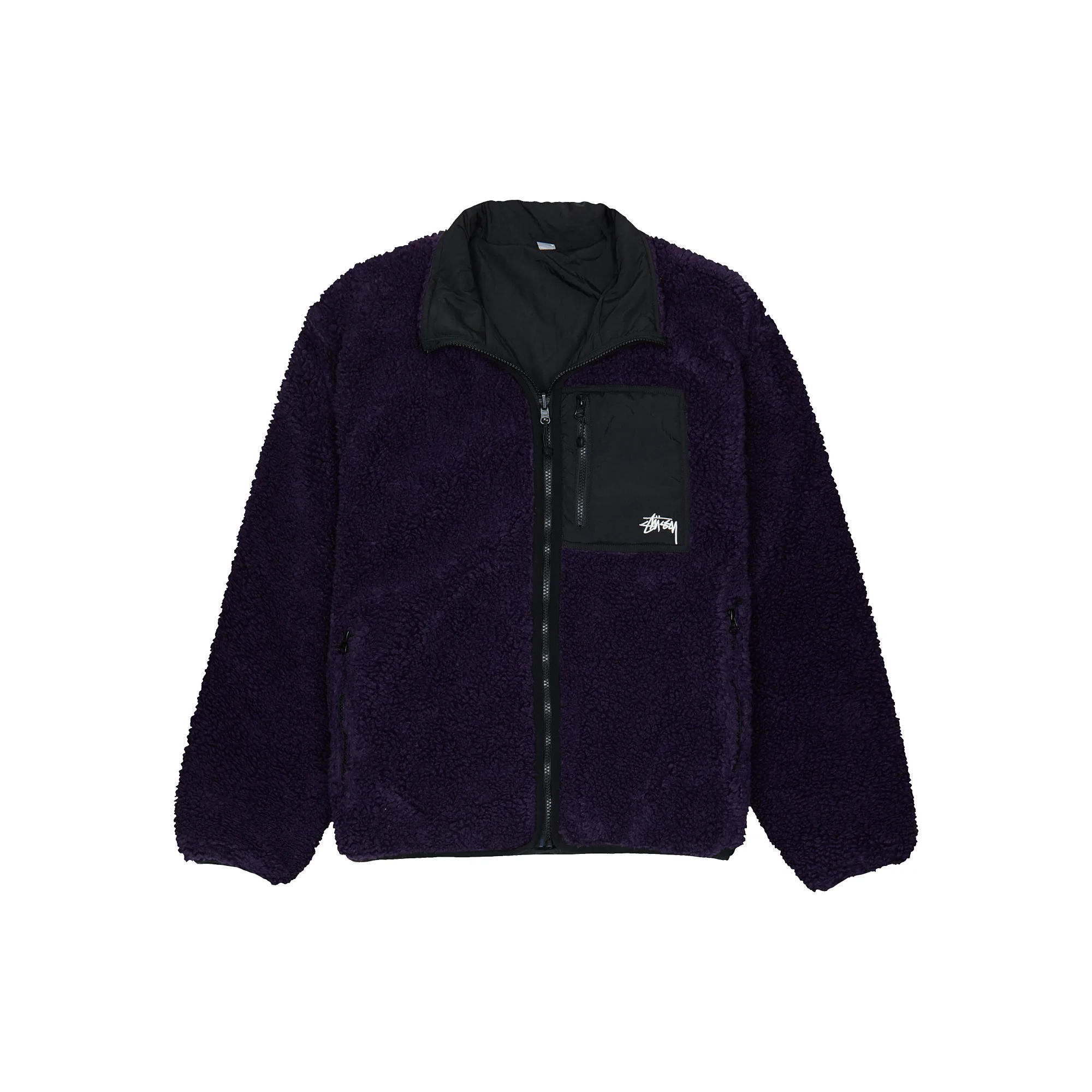 Шерпа Stussy Sherpa Reversible Jacket 'Purple'