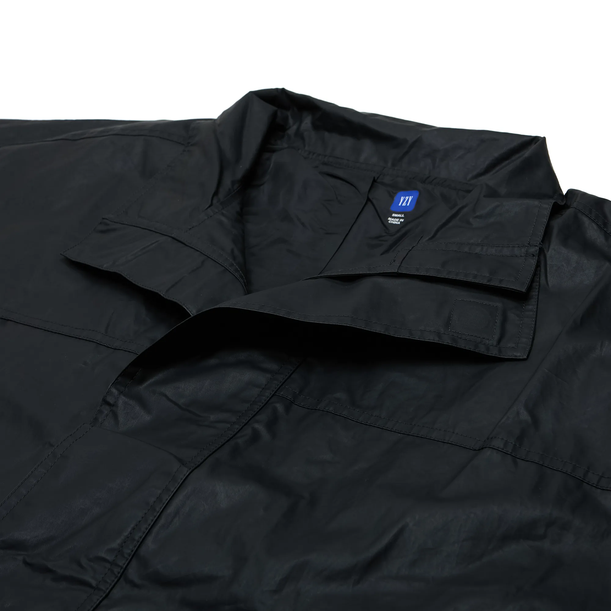 Куртка Yeezy Gap Engineered by Balenciaga Coated Cotton Light Parka 'Black'