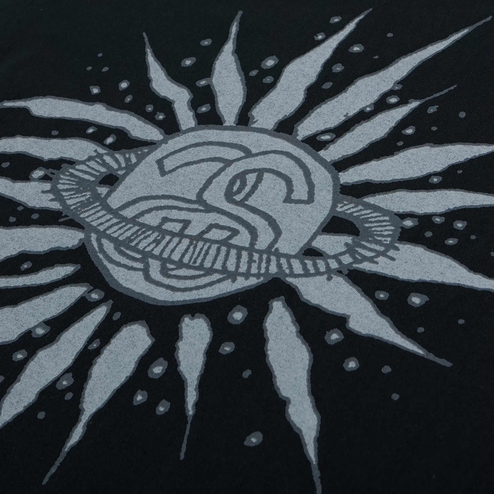 Футболка Stussy Look Beyond Tee Pigment Dyed 'Black'