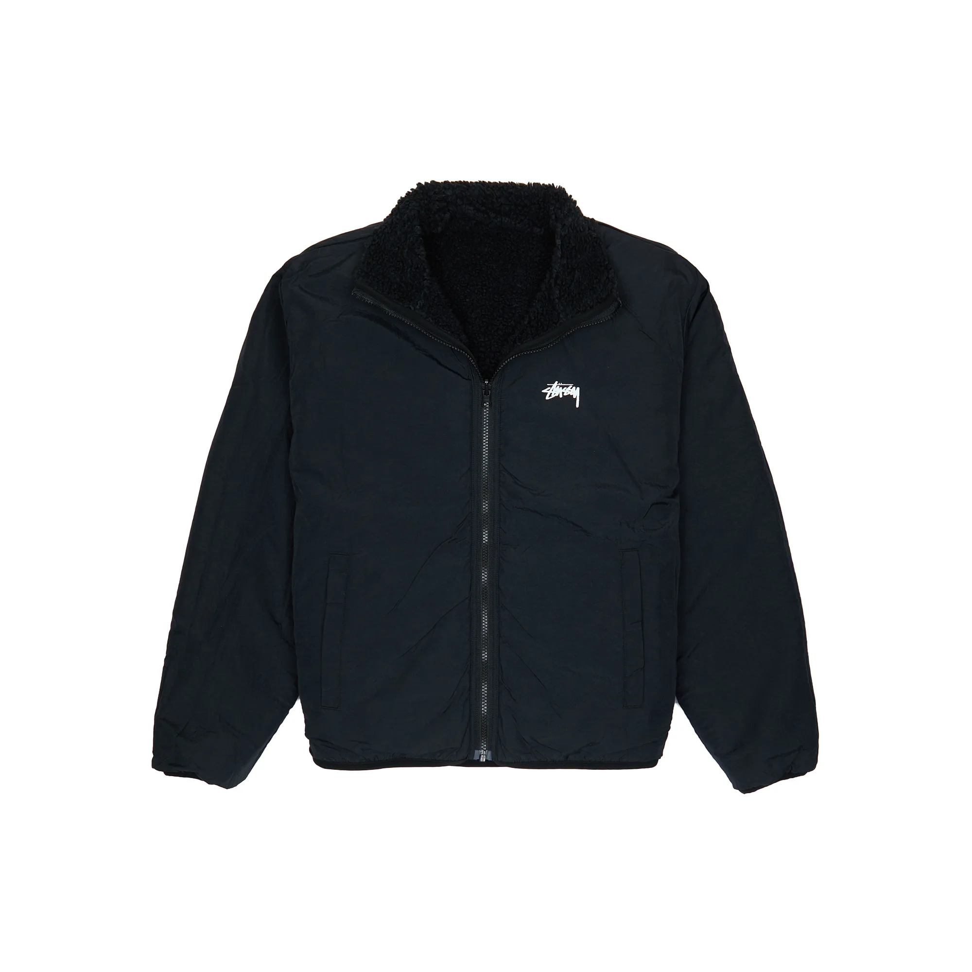 Шерпа Stussy Sherpa Reversible Jacket 'Black'