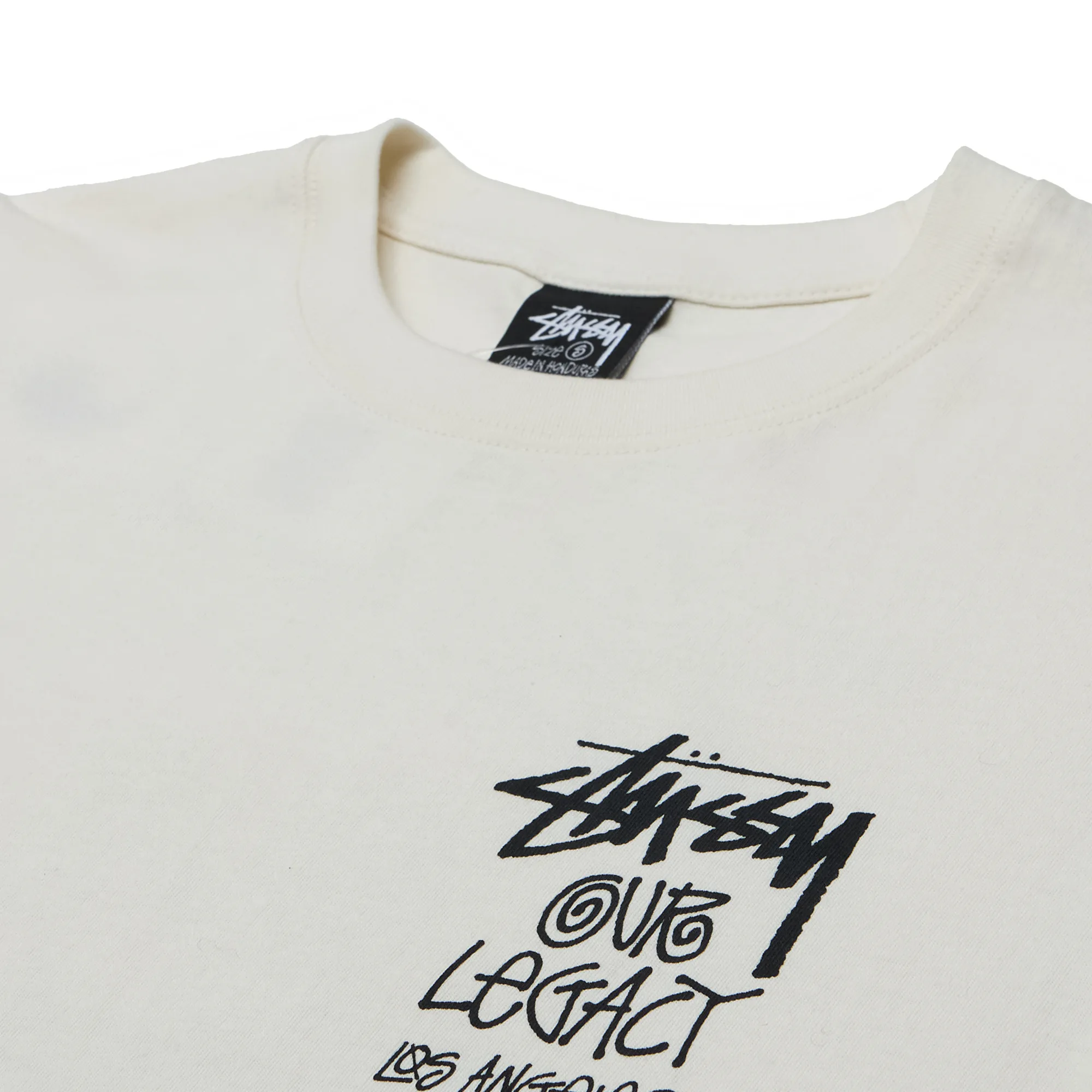 Футболка Stussy x Our Legacy Work Shop 8 Ball Yin Yang Tee 'Natural'