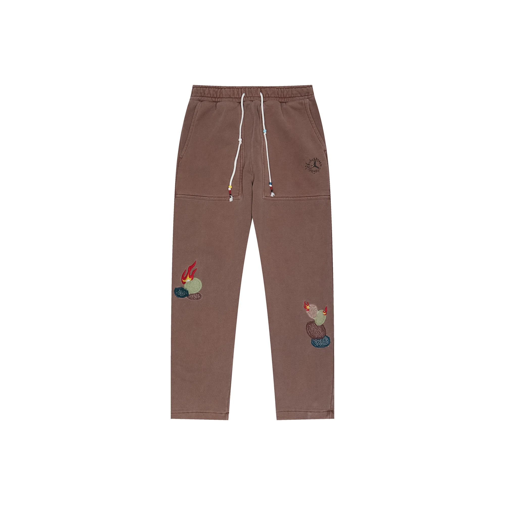 Брюки Nike Air Jordan x Travis Scott Fleece Pants 'Archaeo Brown'