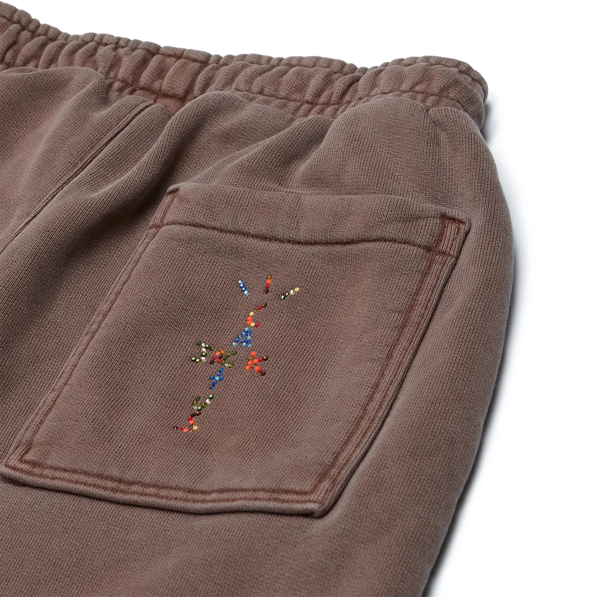 Брюки Nike Air Jordan x Travis Scott Fleece Pants 'Archaeo Brown'