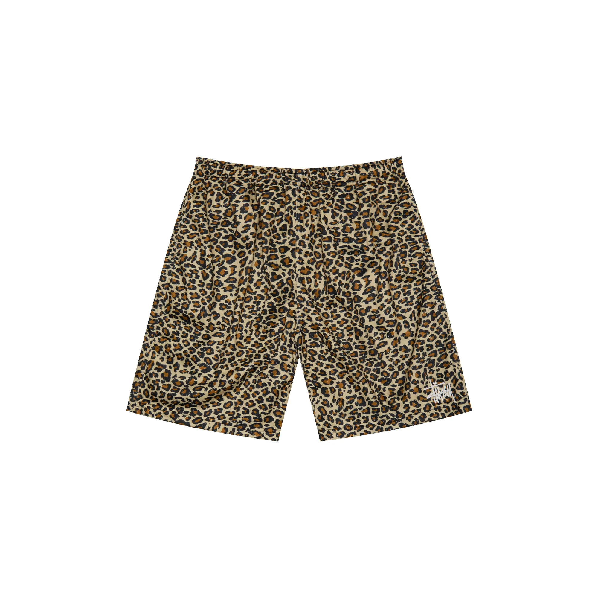 Шорты Stussy Basic Mesh Short 'Leopard'
