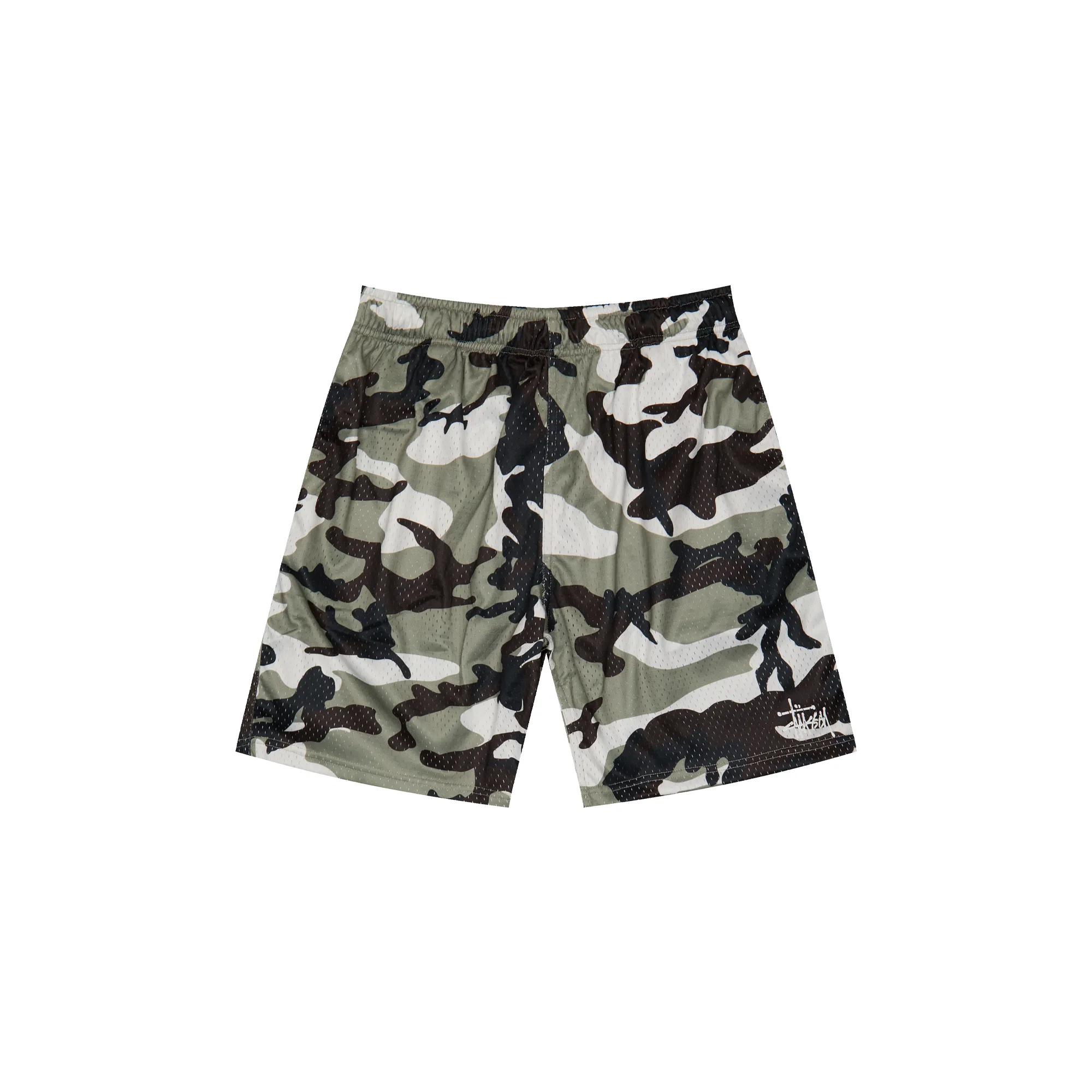 Шорты Stussy Basic Mesh Short 'Snow Camo'